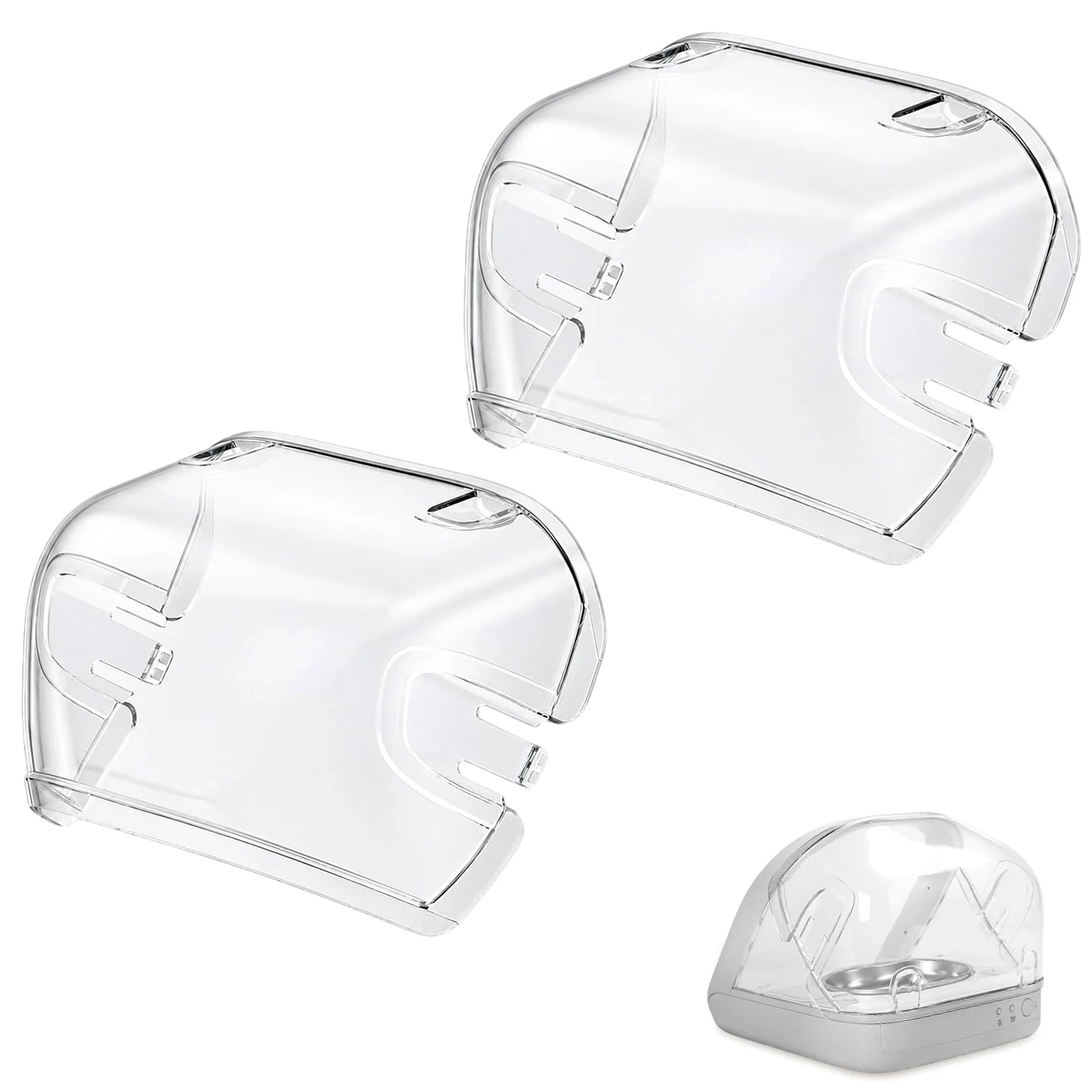 2 Packs Protection Arrière pour Distributeur Automatique de Nourriture à Puce électronique pour Animaux de Compagnie, empêchant Les Autres Animaux de Manger la Nourriture Qui se Trouve derrière