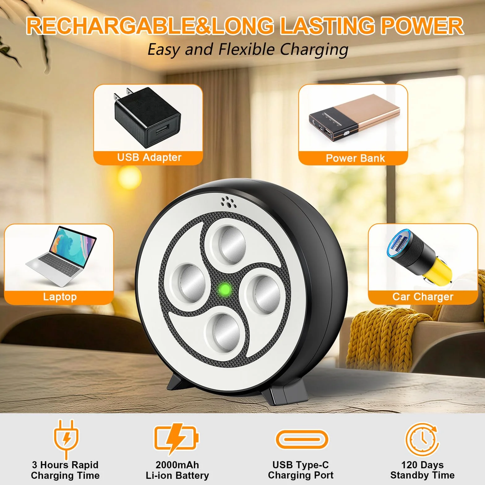Anti Aboiement Chien Ultrason Puissant Télécommande 3 Portées IP65 Rechargeable Automatique