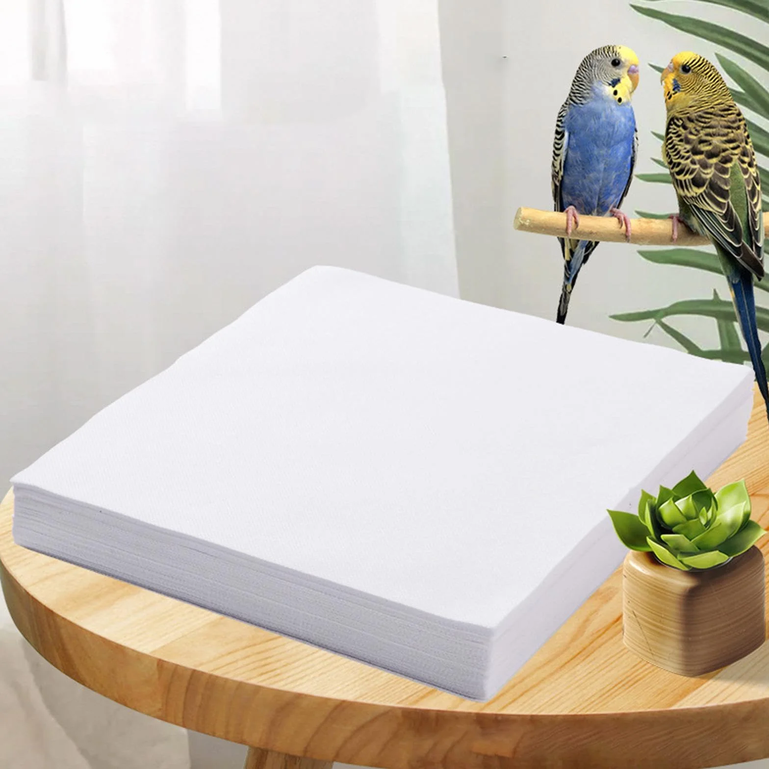 MagiDeal Papier Absorbant pour Cage à Oiseaux 100x Respirant Doublure