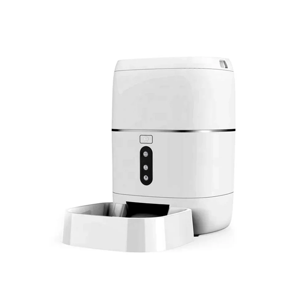 Mangeoire Intelligente PNI MyPet PT033PF pour Animaux de Compagnie, WiFi, 3 litres, programmable Depuis l'application dédiée Tuya Smart