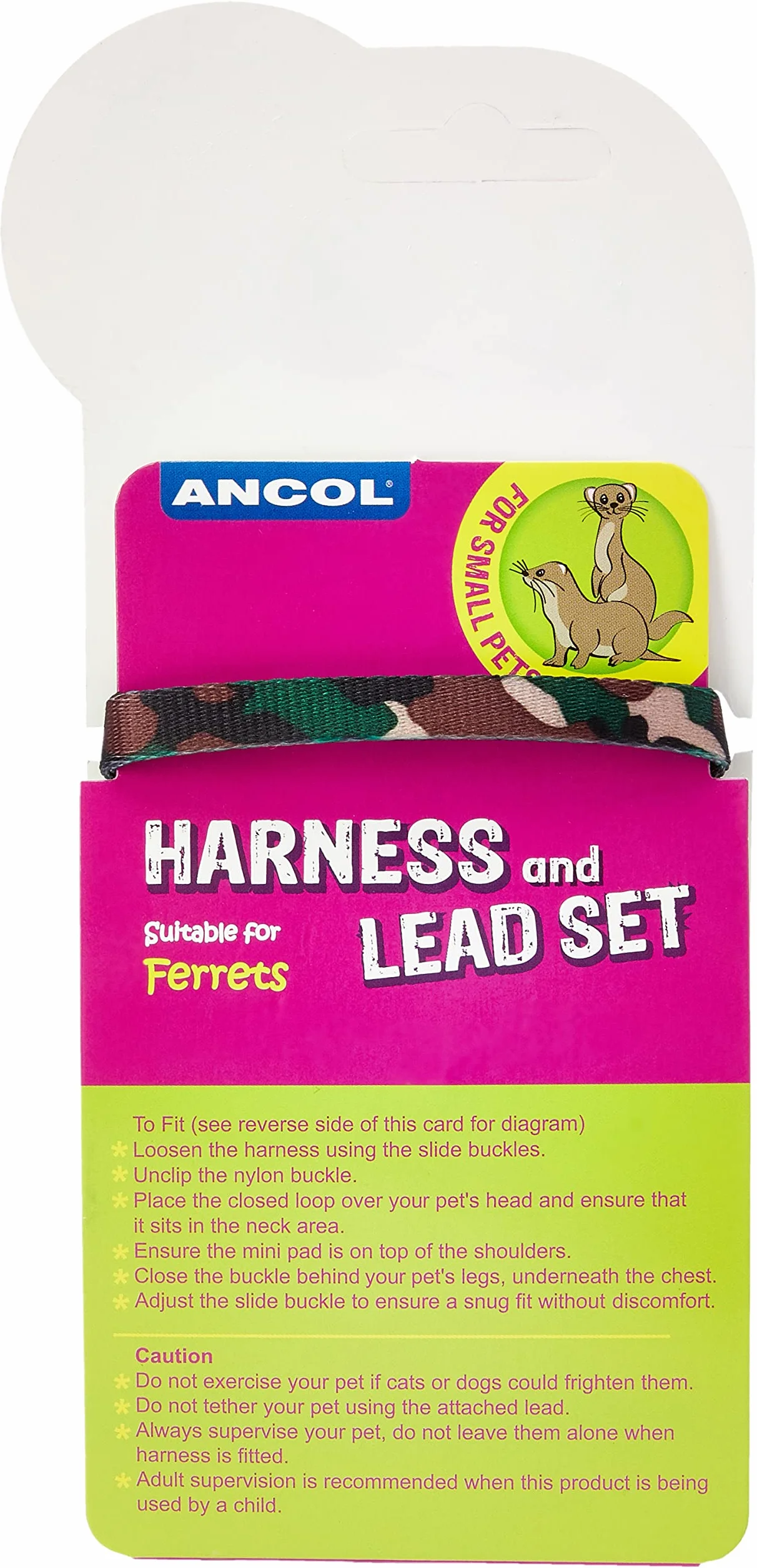 Ancol Harnais et Laisse pour Furet