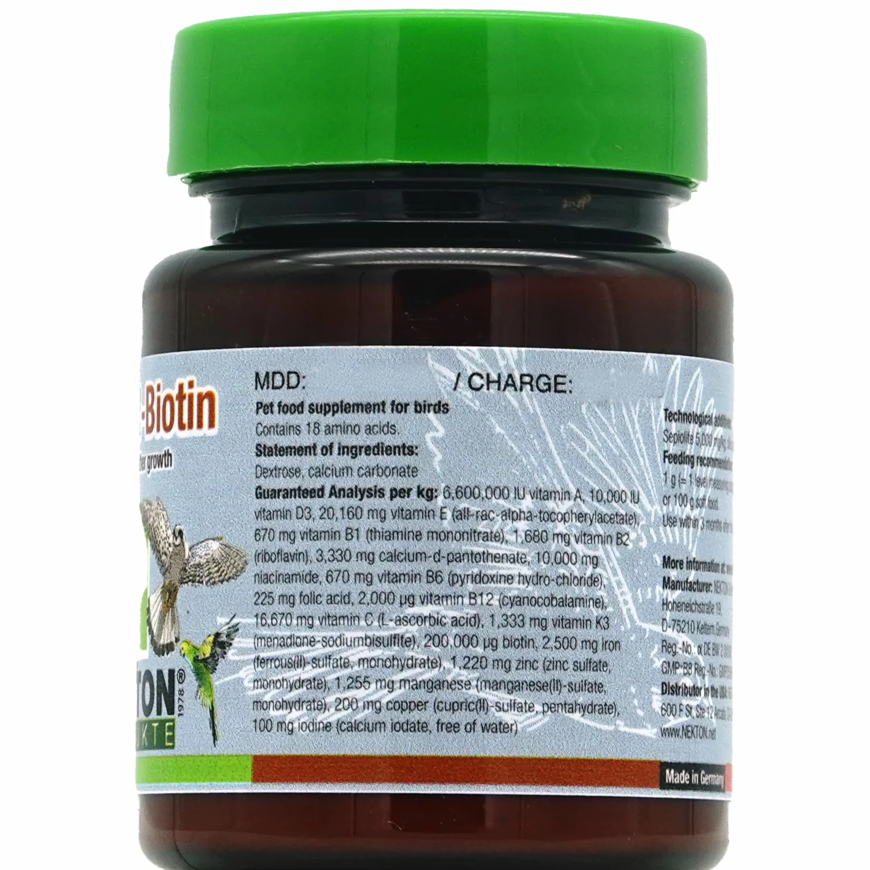 Nekton Bio pour Plumes 35 g