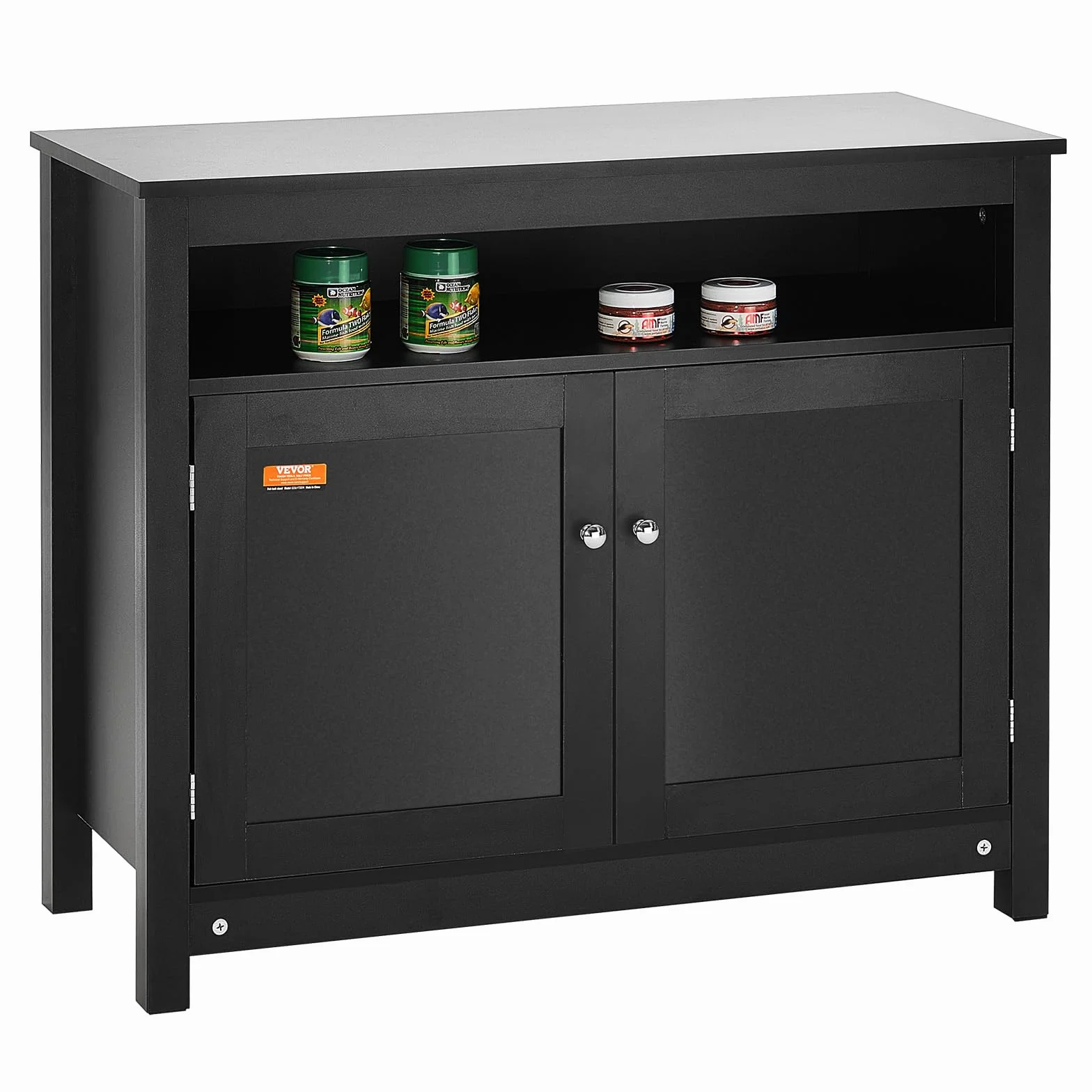 VEVOR Support Aquarium Charge 152 kg 92,7 x 40 x 76 cm MDF Noir