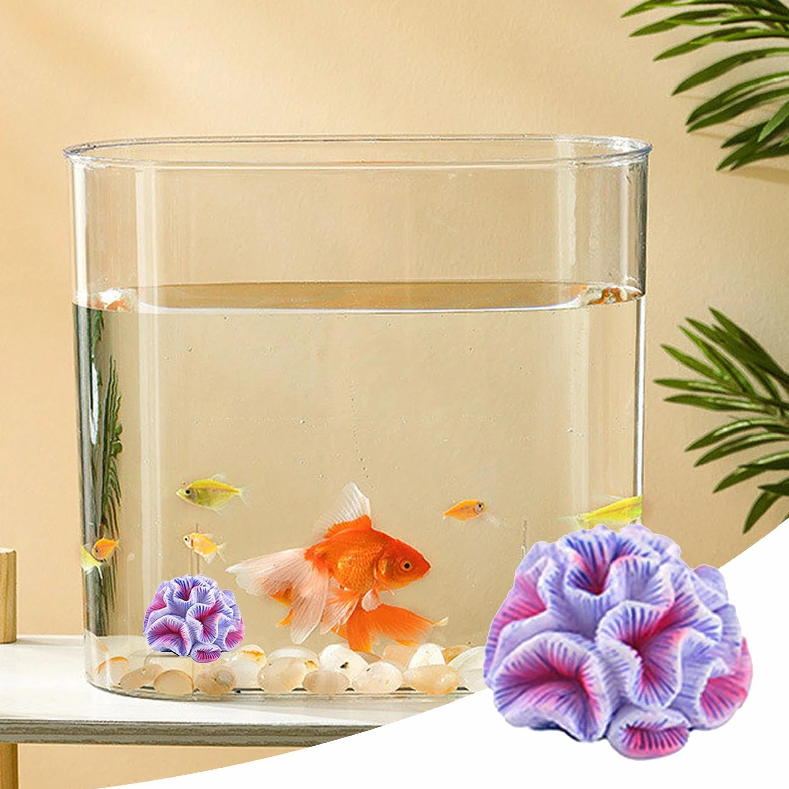 Corail de mer artificiel pour aquarium, décoration paysagère, petits coraux pour terrarium