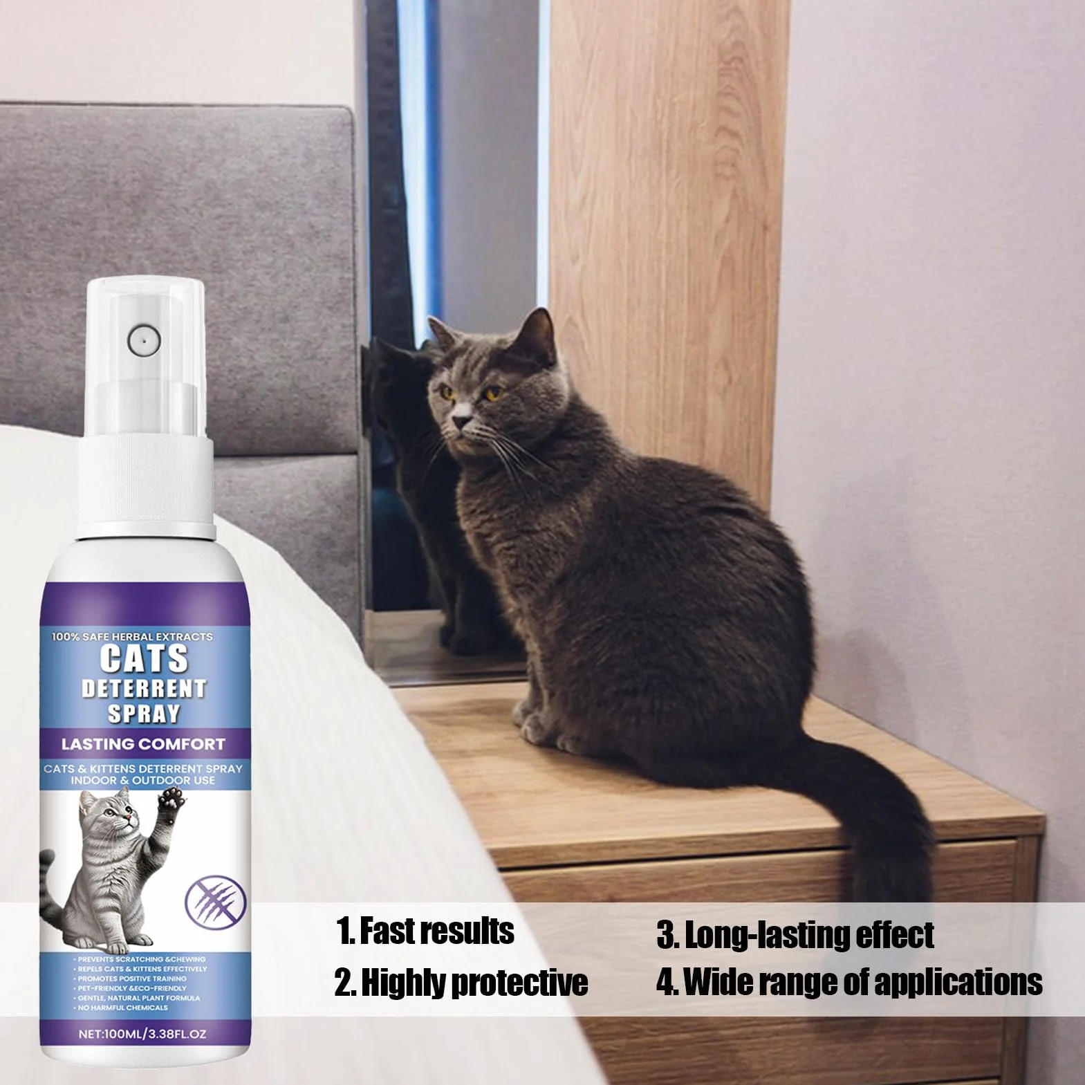 Anti Griffe Chat Canapé 100ml