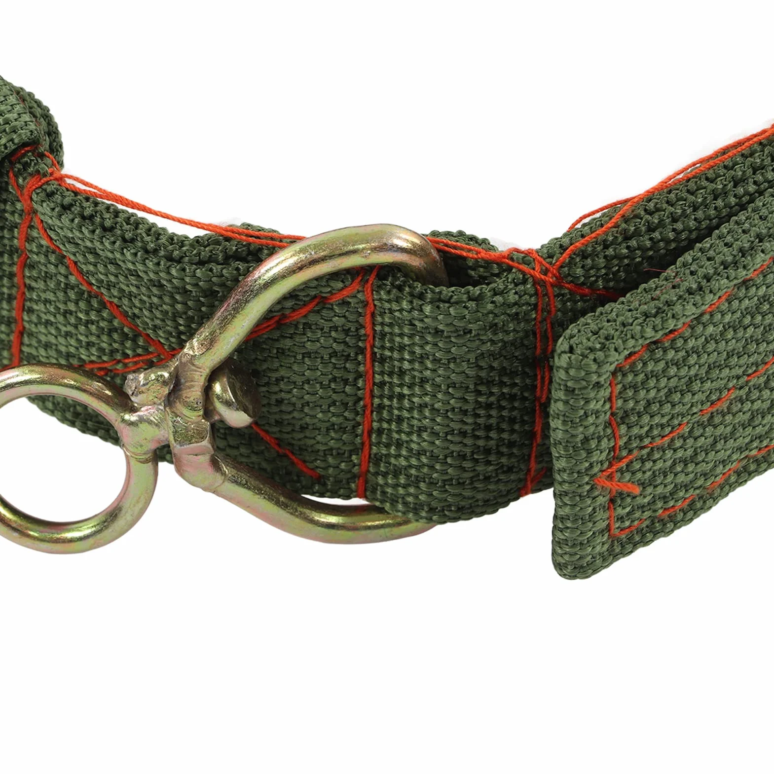 Zerodis Collier de Chèvre de Vache avec Boucle Tournante, Toile et Matériau Métallique, Doux et Confortable pour Les Moutons (S)