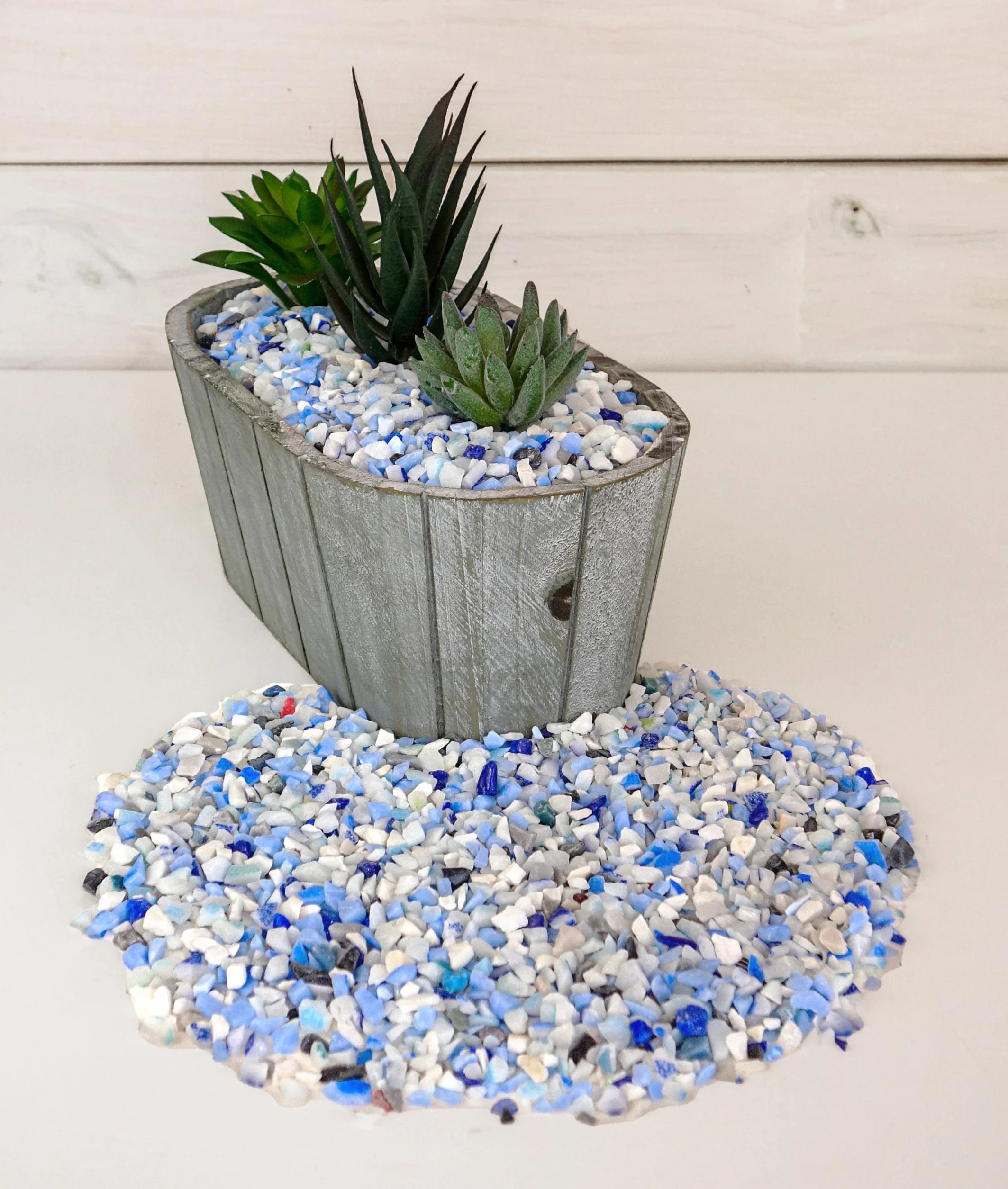 Verre Pilé Multicolore 1,8 kg 4-8 mm pour Artisanat