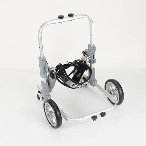Fauteuil roulant réglable pour chien handicapé – Chariot de mobilité léger