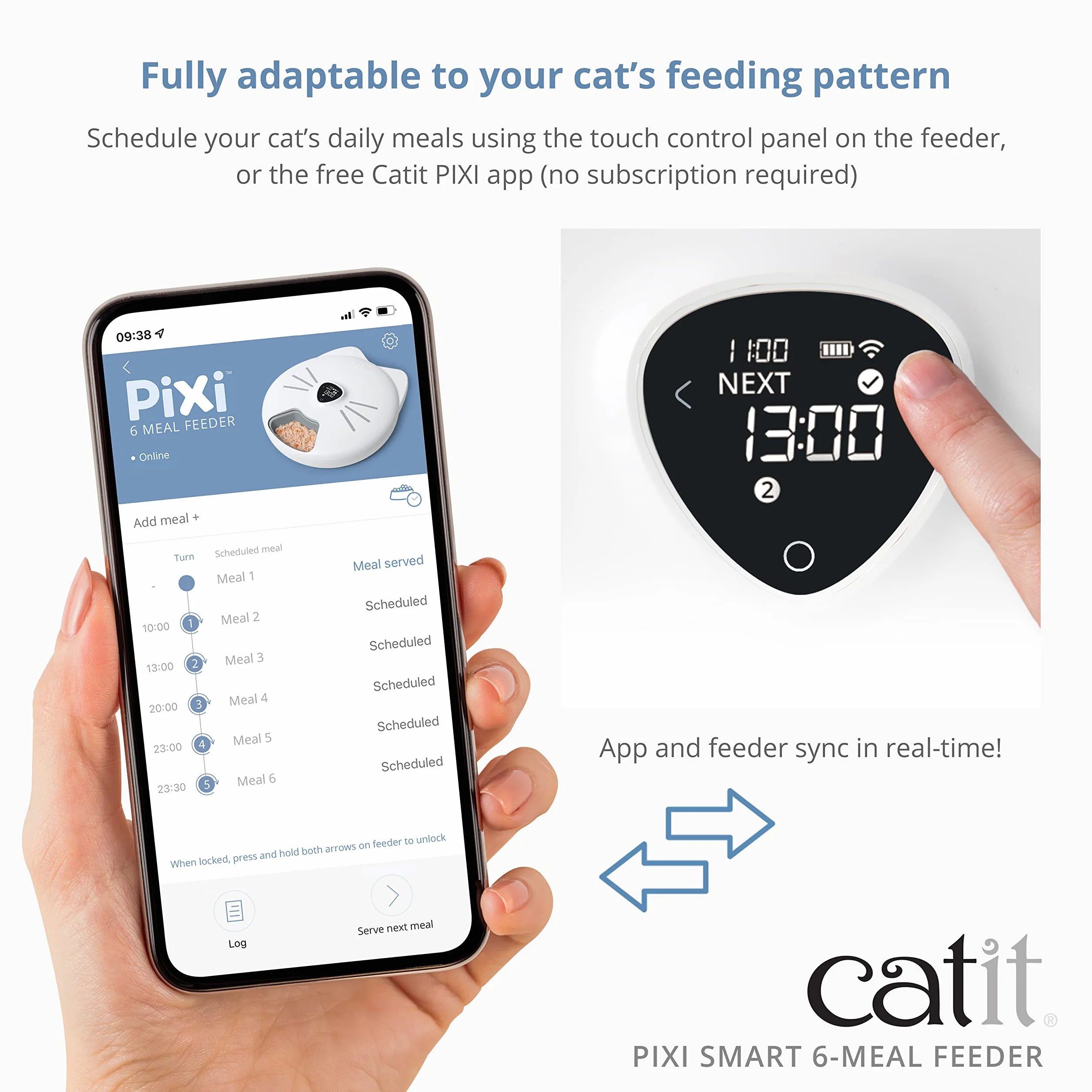 CATIT Mangeoire PIXI Smart 6