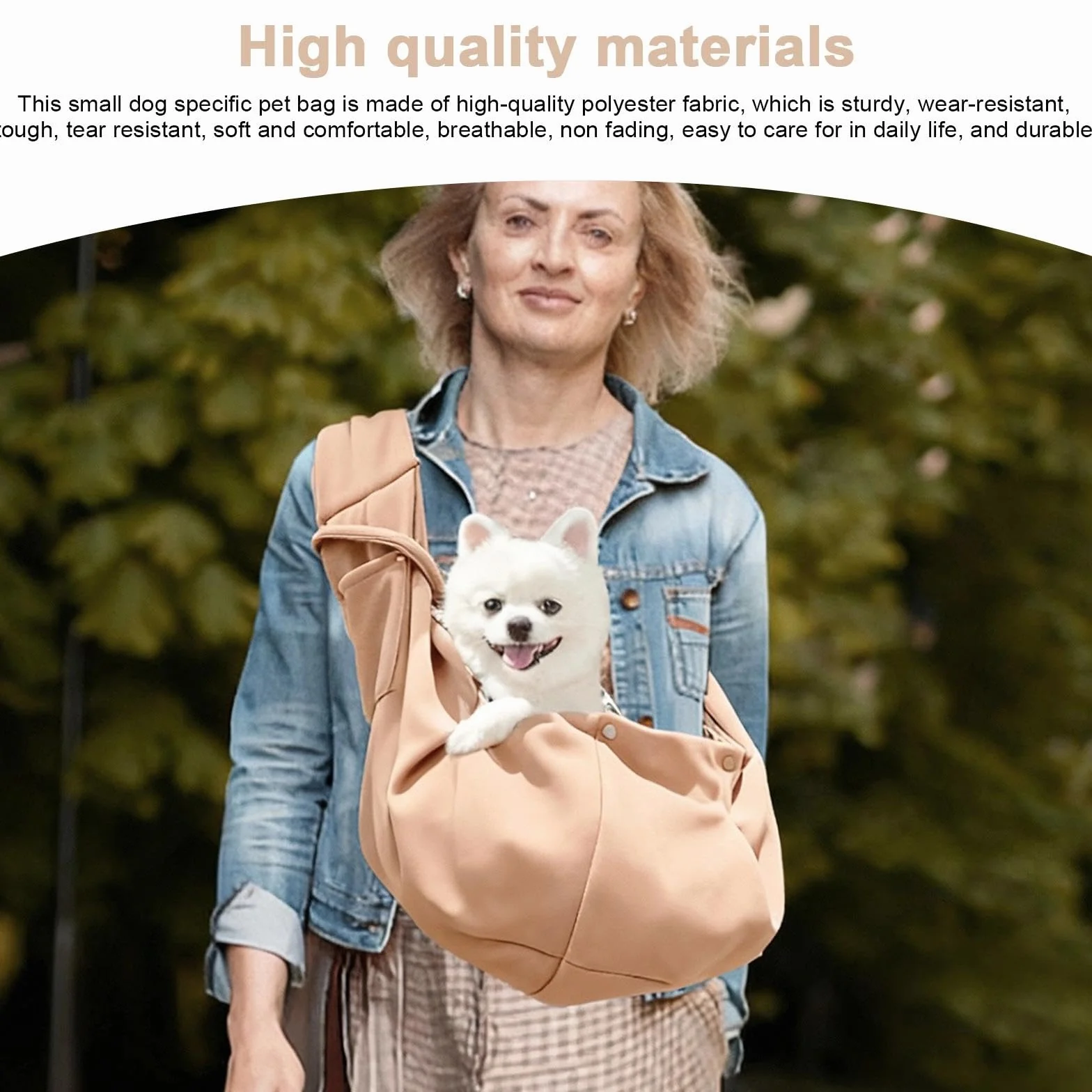 Sac de Transport Chat Kaki 6 kg pour Promenades et Randonnée