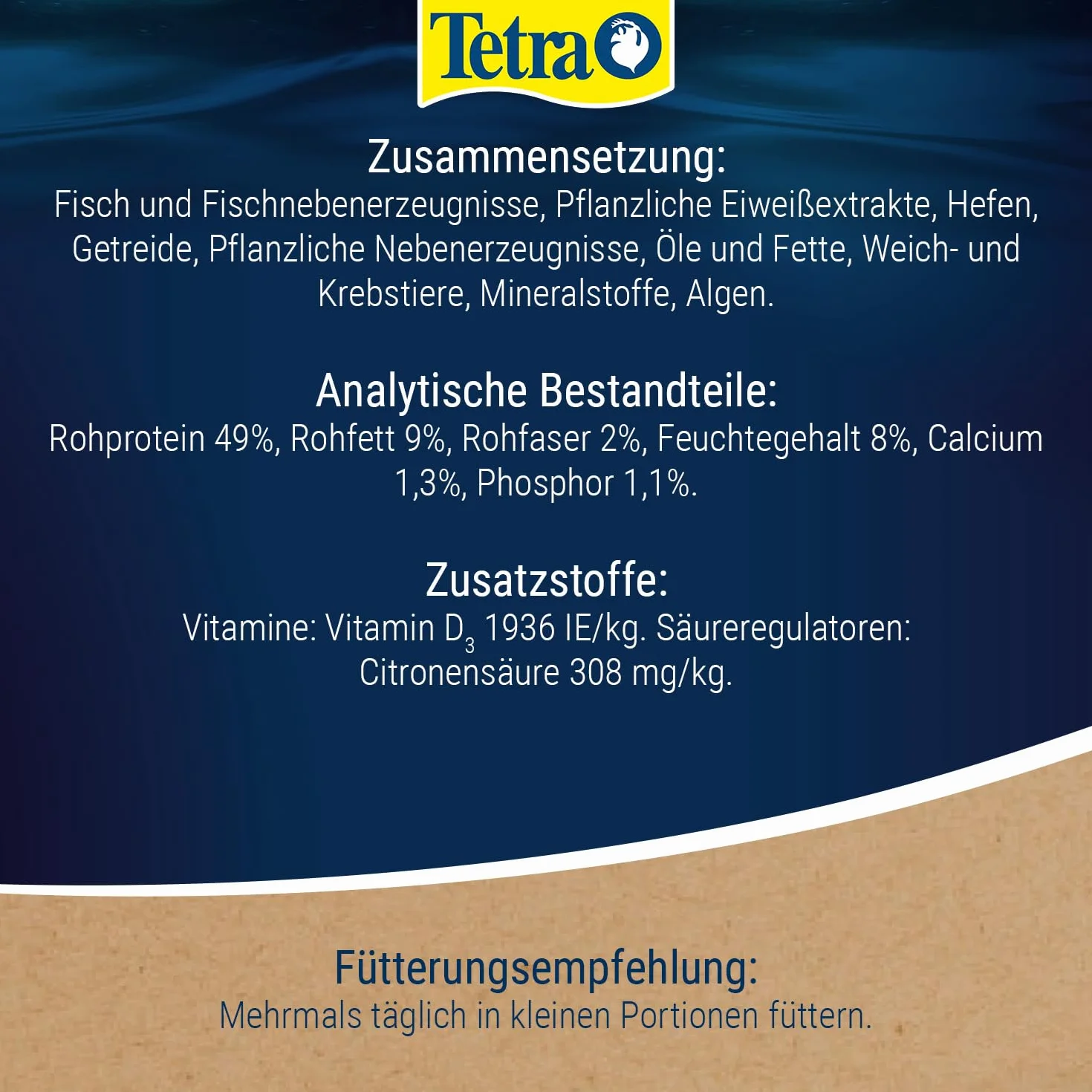 Tetra TetraCrusta Menu 171794