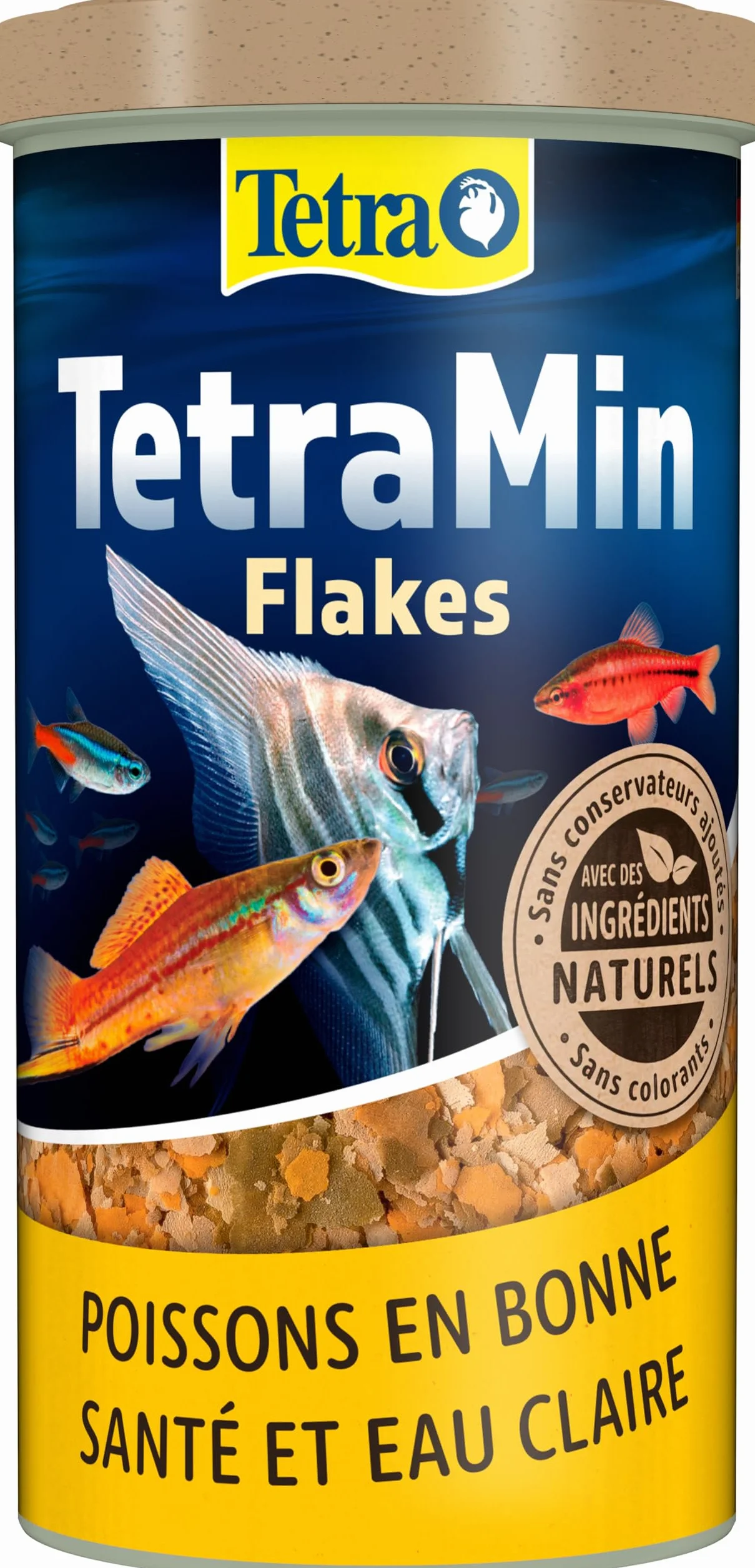 TetraMin Flakes Nutri Evolution Aliment Complet en Flocons pour Poissons Tropicaux Boîte PET recyclé 1 L