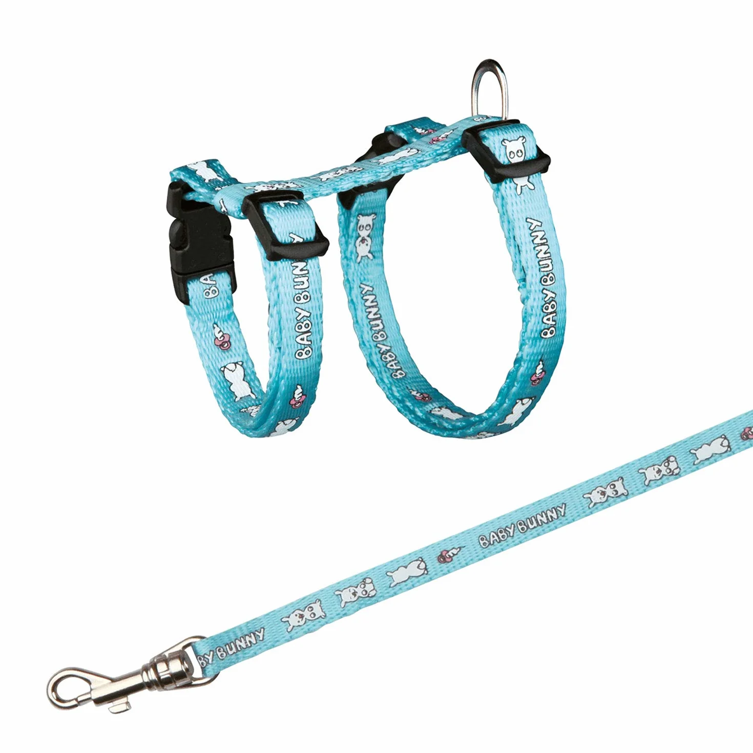 Trixie Harnais avec Laisse pour Petits Lapins Nylon 20–33 cm 8 mm 125 M
