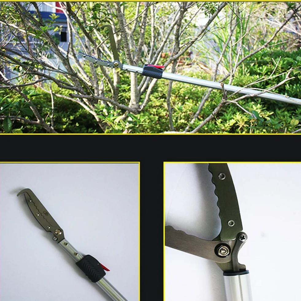 YomyRay 150cm Reptile Grabber Snake Catcher Acier Inoxydable Pinces De Serpent