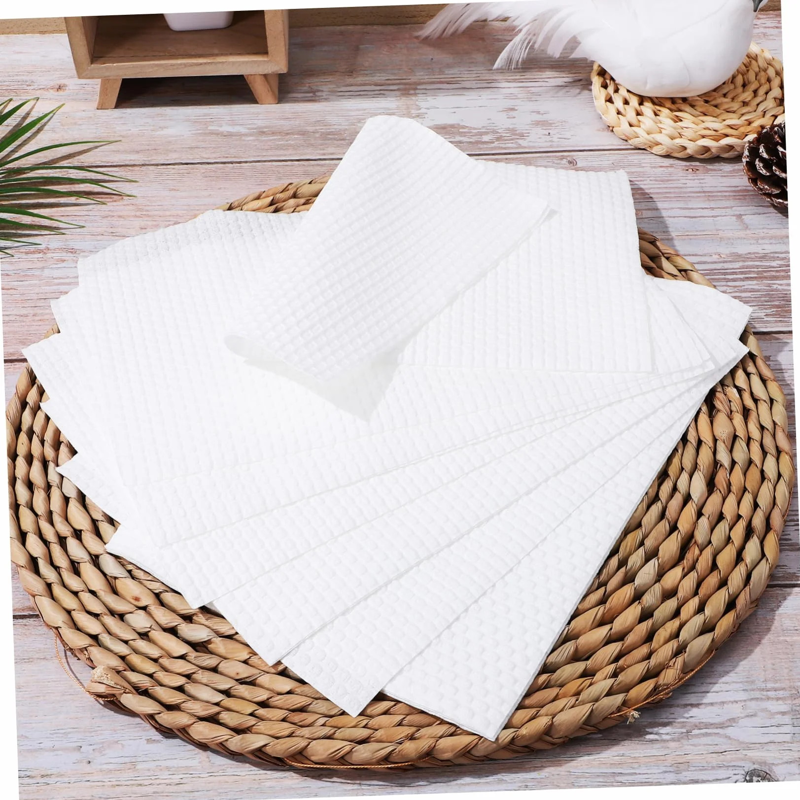 BESPORTBLE Tapis de Cage Oiseau Blanc Jetable 100 Feuilles pour Perroquet