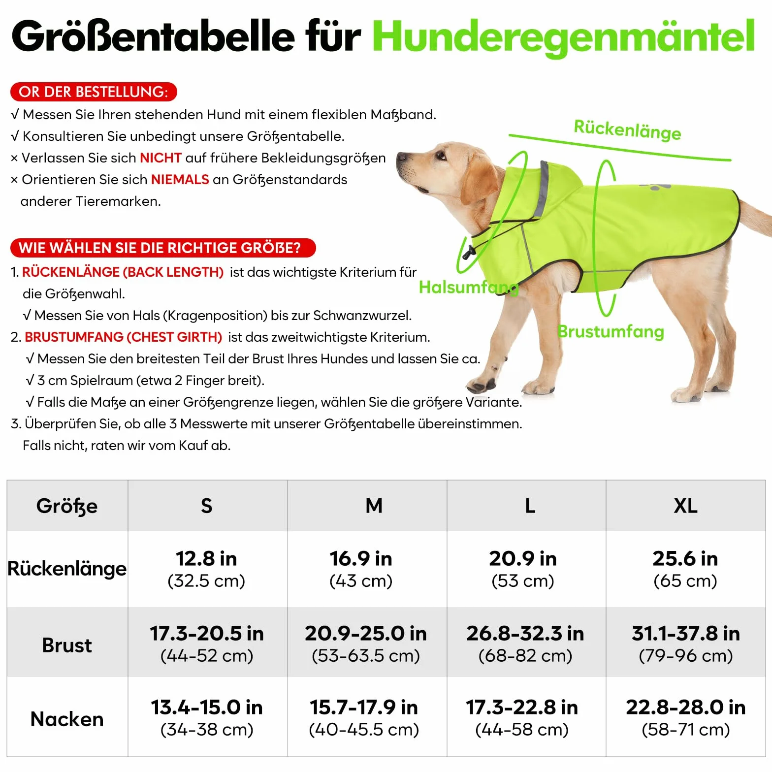 Manteau Chien Imperméable Réglable avec Capuchon, Manteaux Pluie Réfléchissants pour Chiens Petits, Moyens et Gros, 100% Étanche et Aéré