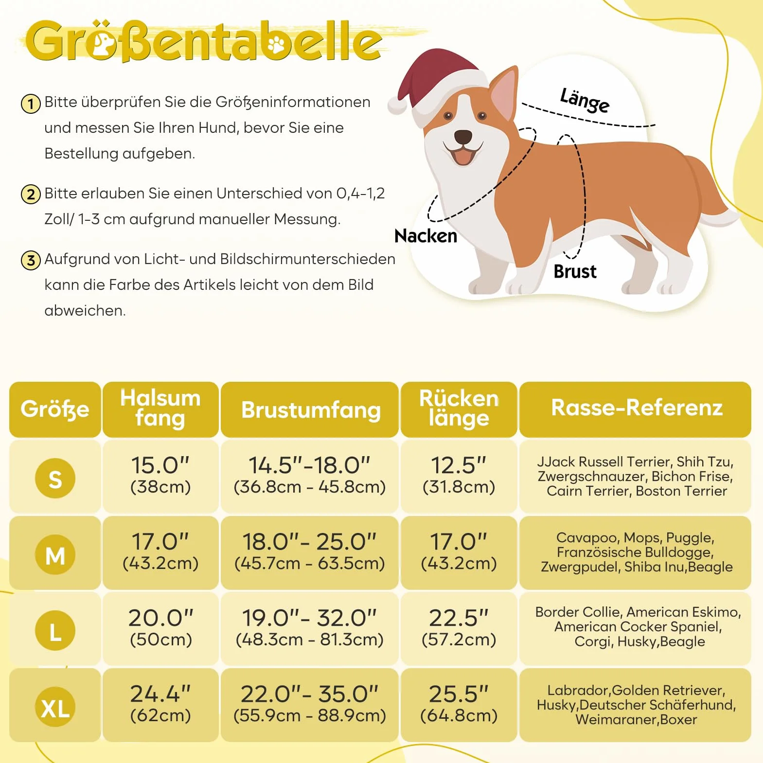 Weesiber Manteau de Pluie Imperméable Réfléchissant pour Chien, Étanche Ultraléger Aéré, Veste Ajustable Poncho (S, Jaune)
