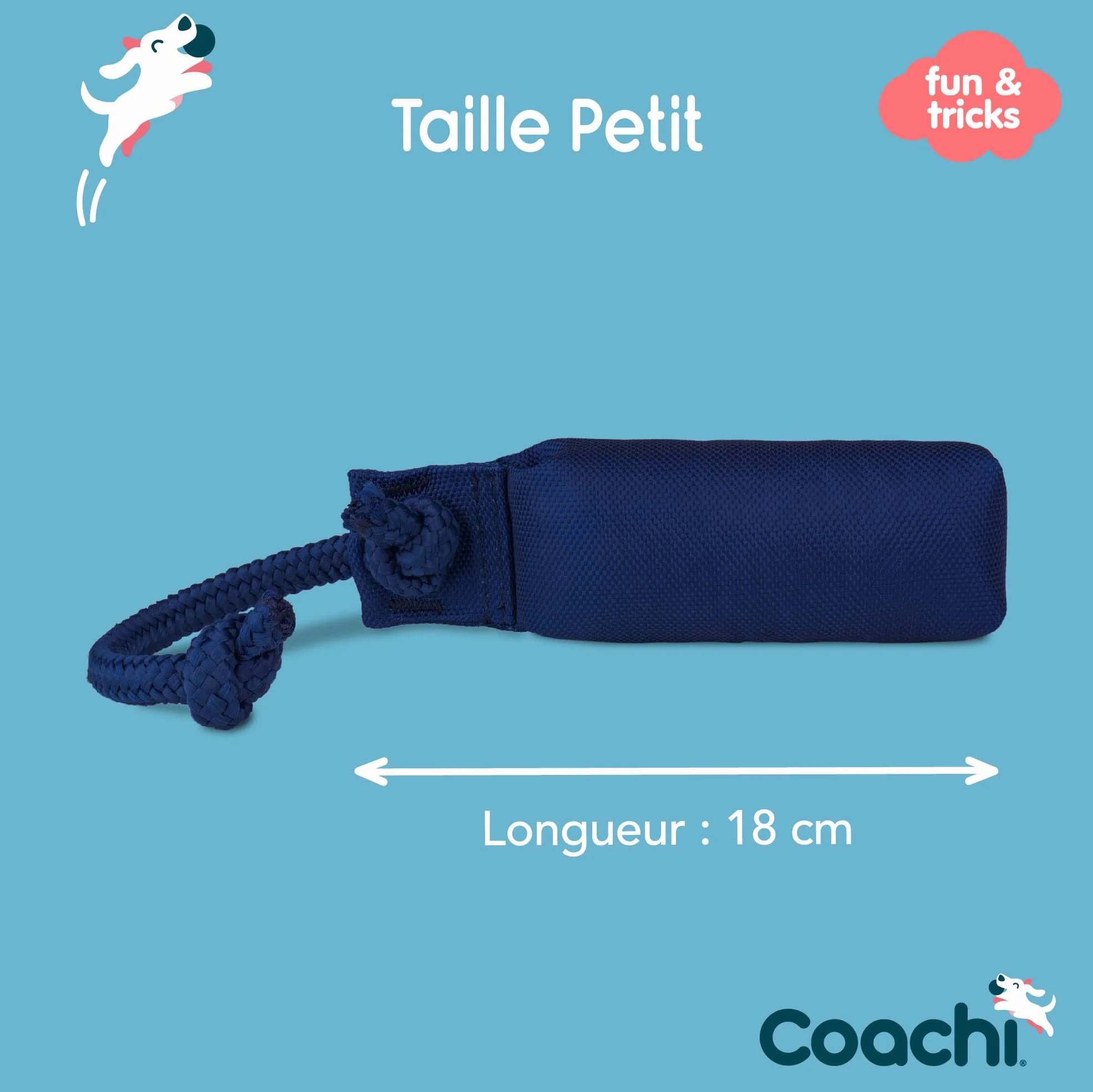 Coachi Canvas Training Dummy à Lancer pour Dressage de Chiots et Chiens de Chasse
