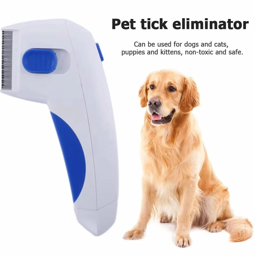 Peigt Électrique Anti-Puces Tick Chien Tue les Puces Aliment pour Animaux