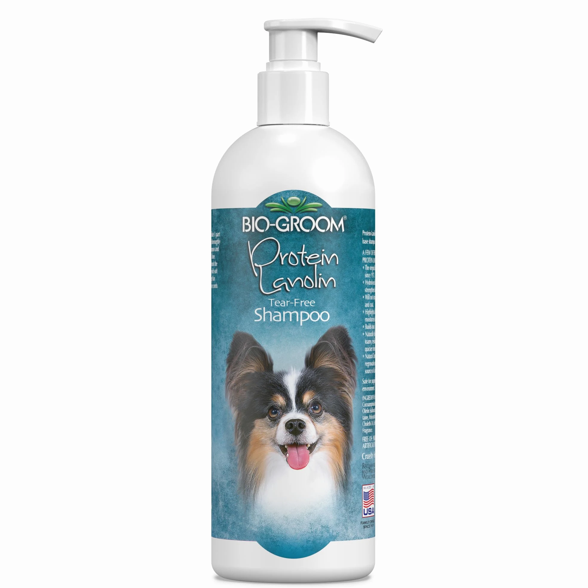 Bio-groom Shampoing pour Chiens & Chats, Protein Lanoline'– 950ml