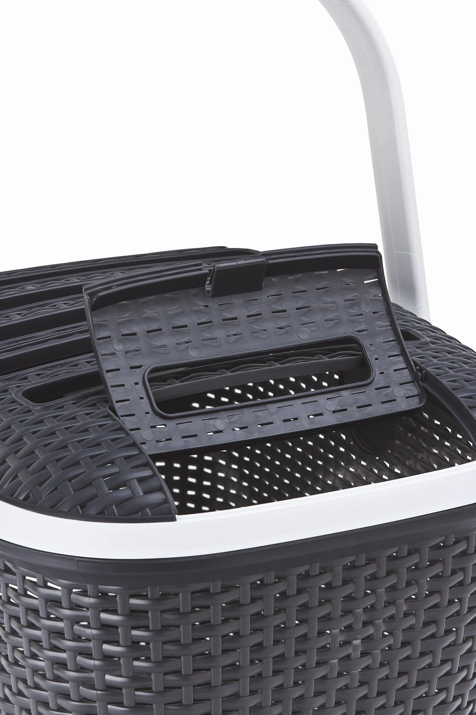 CURVER Maison de Toilette pour Chat 51,5x38,5x40 cm Anthracite
