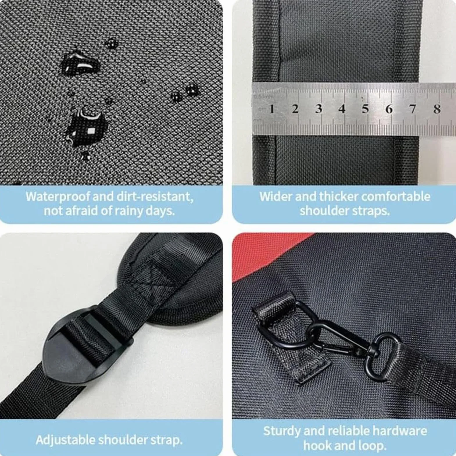 Écharpe de Transport pour Chien Portable Réglable Horizontal pour Voyage Randonnée Vélo