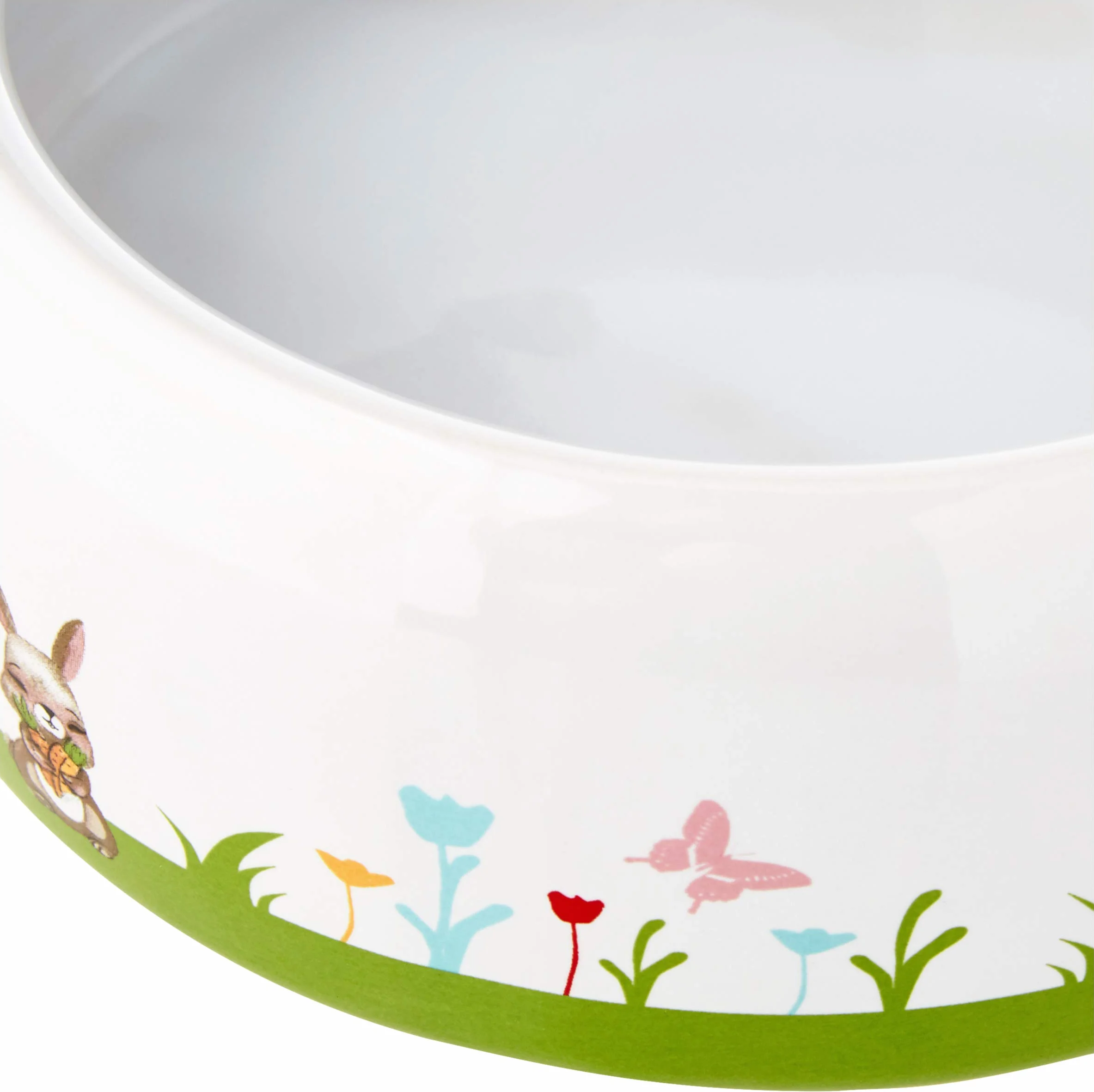 Nobby Mangeoire en céramique Blanc/Multicolore 500 ML pour Lapin