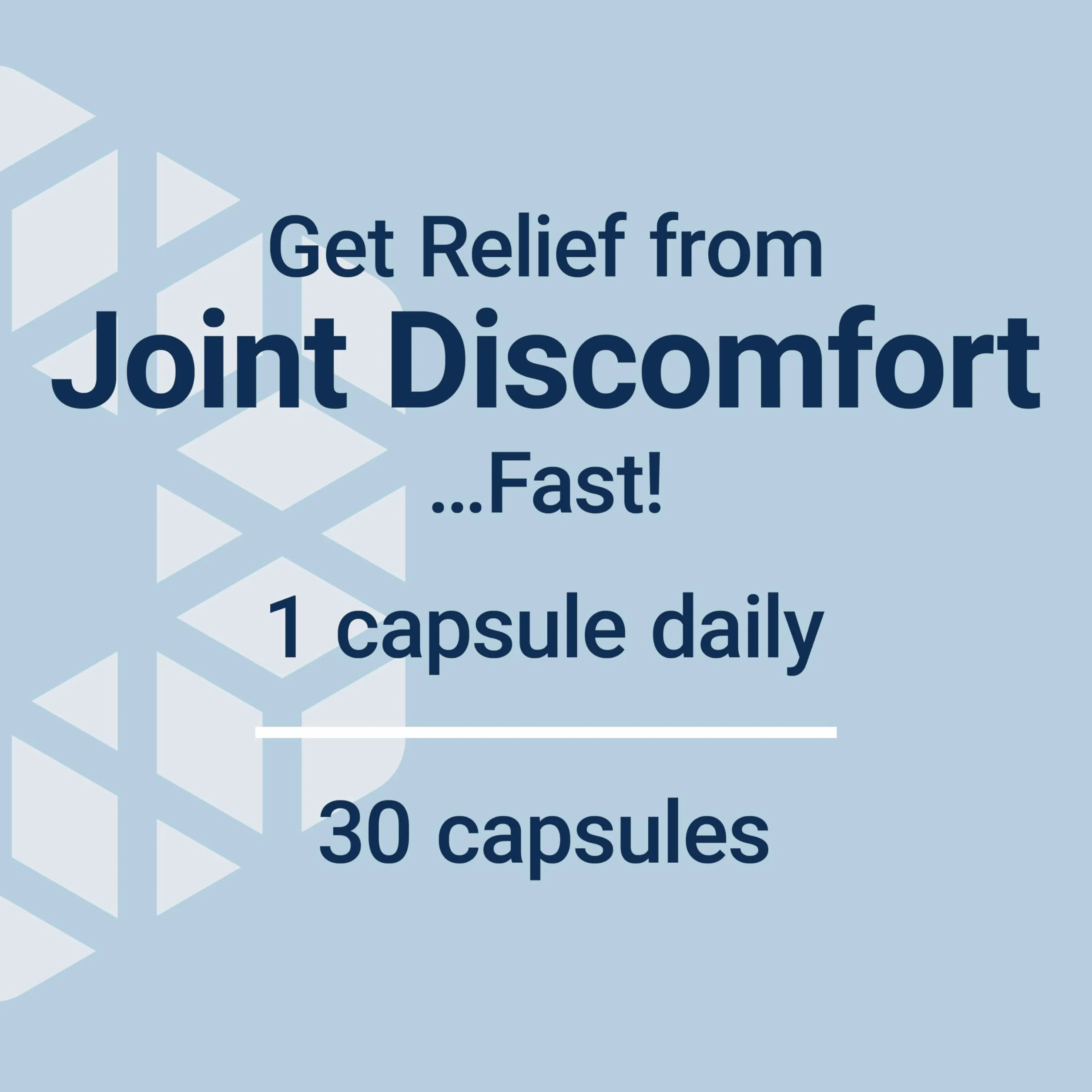 FastActing Joint Formula 30 capsules