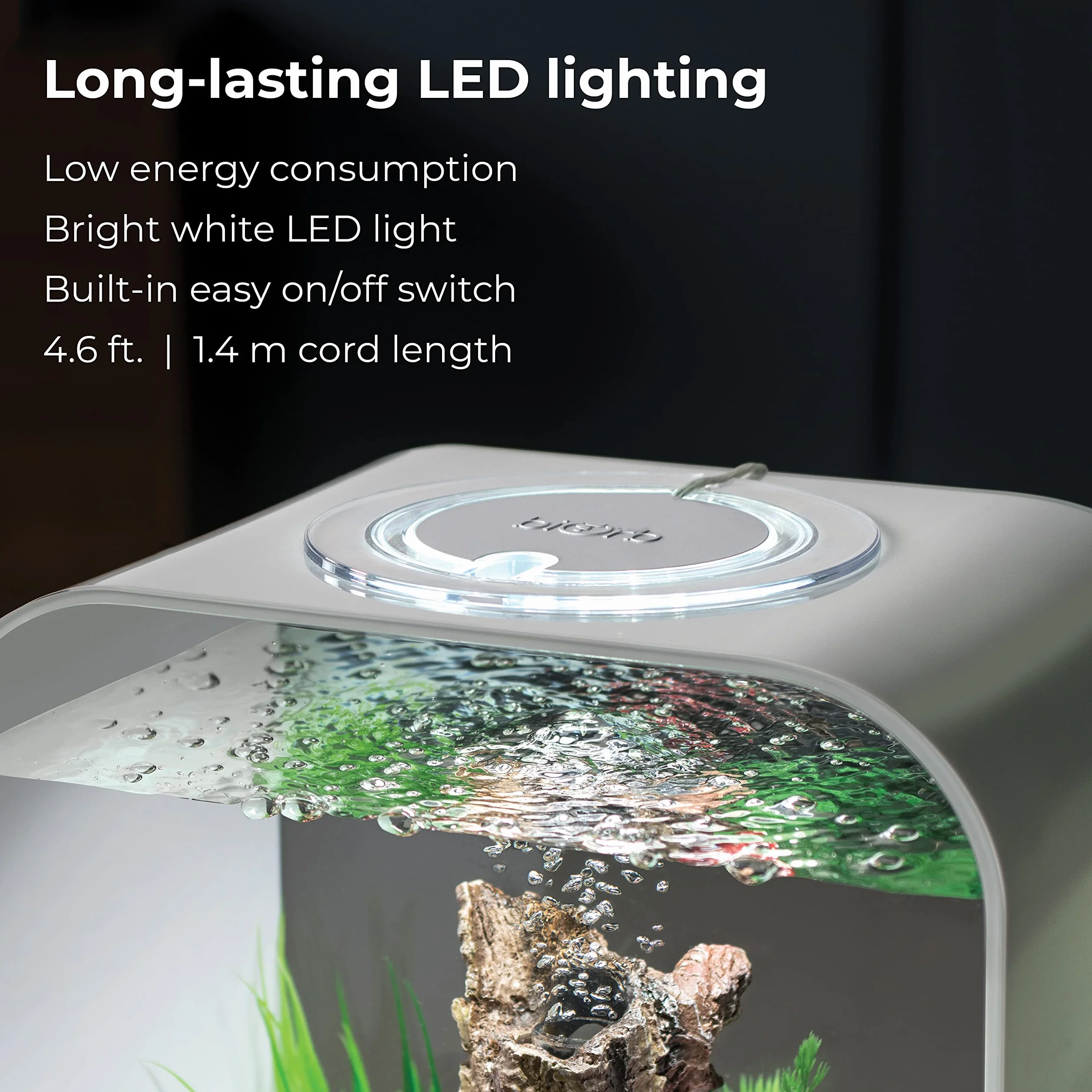 biOrb LIFE 15 LED transparent akwarium