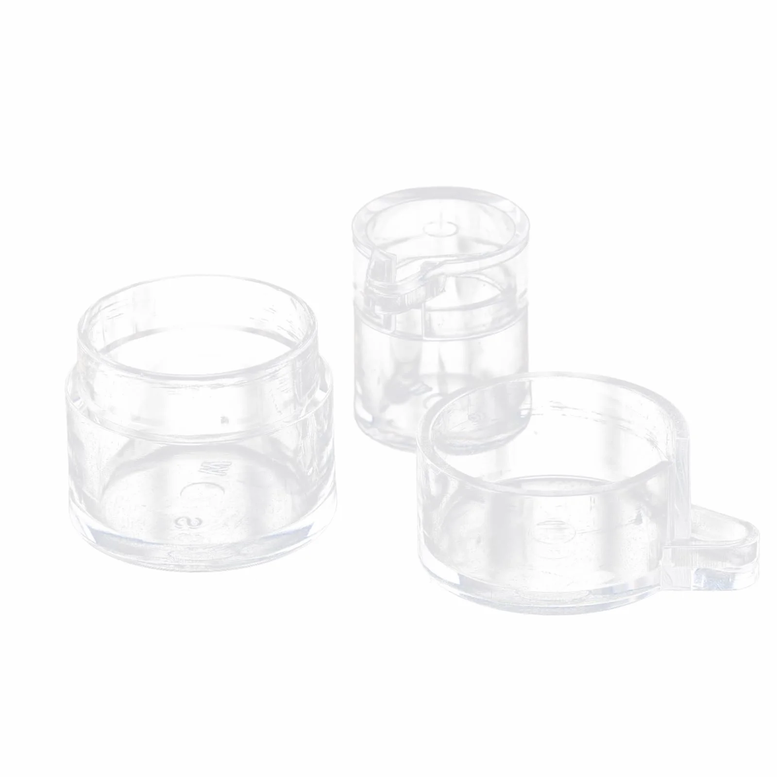 Kisangel 2 Pièces Alimentation pour Fourmis Acrylique Mangeoire et Récipient d'Eau Transparent