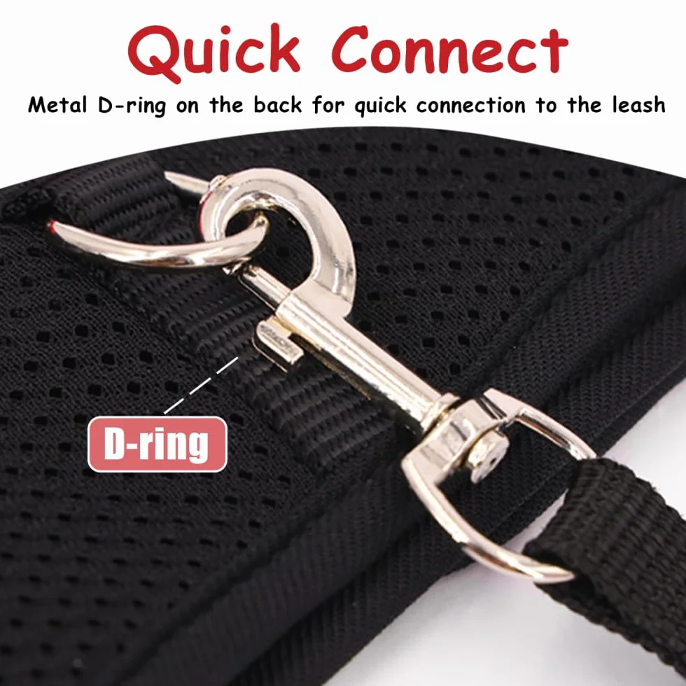Harnais Laisse Lapin Réglable Gilet Marche Maille Respirante Nœud Papillon Formel pour Lapin Chaton Cochon d'Inde