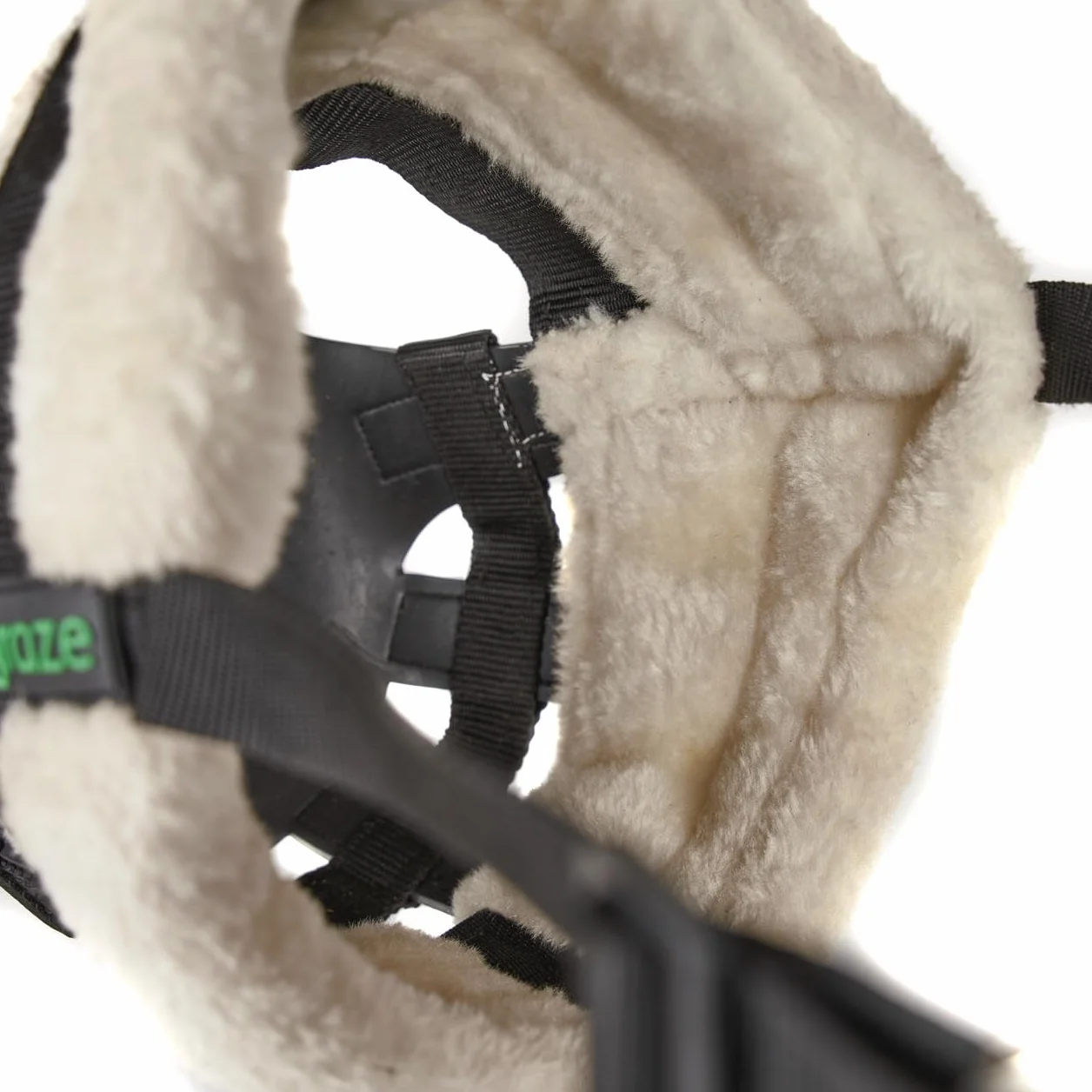 Shires FreeGraze AirFlow Muselière Noir