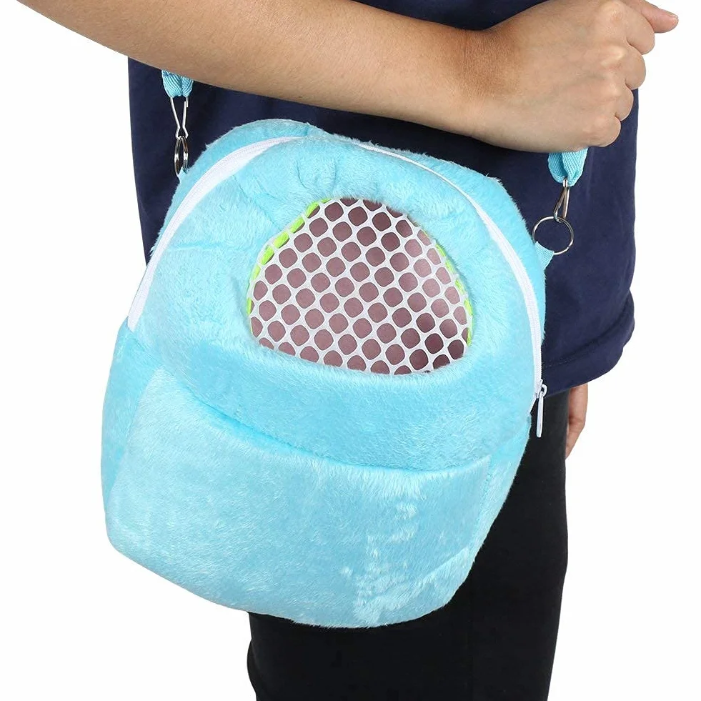 Fdit Sac de Transport Portable pour Petits Animaux Chien Chat (21 x 25cm)