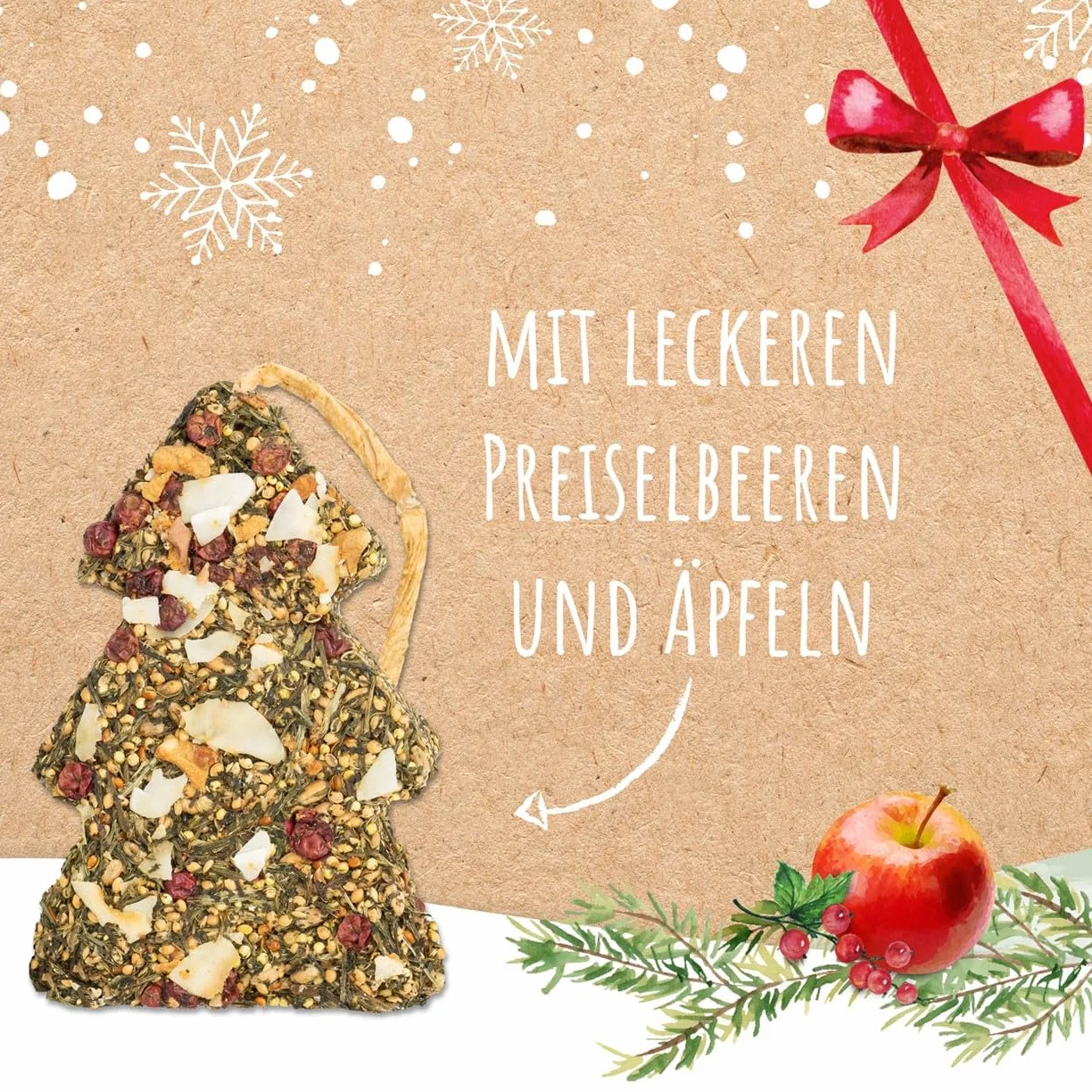 JR Farm Arbre aux Fruits de Noël 140 g - Friandises de Noël