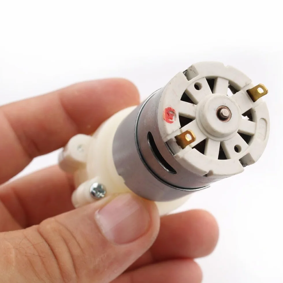 Mini pompe à amorçage automatique DC 6V-12V R385 pour aquarium, machine à thé, refroidissement par eau – Pompe à membrane micro vide