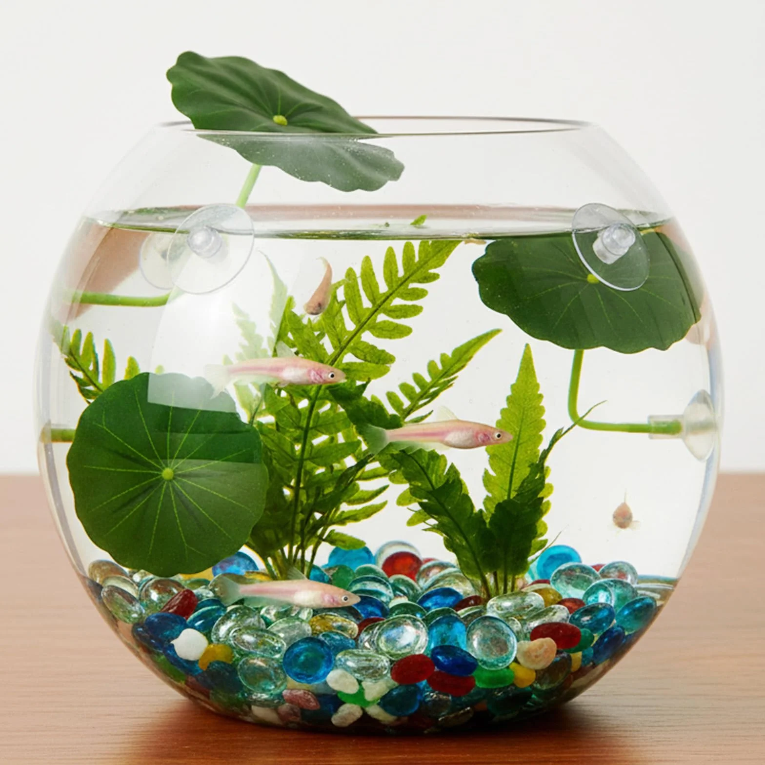 Xinjoduz Hamac en plastique pour aquarium poisson betta, coussin feuille décoration aquarium