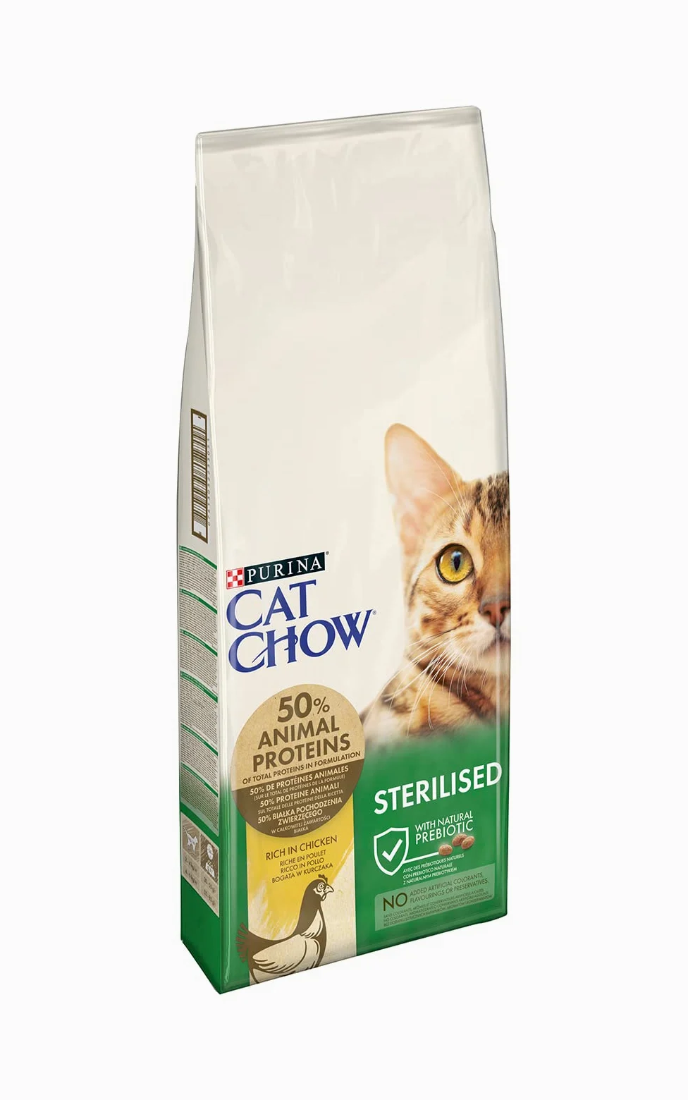 Cat Chow Stérilisé Soin Spécial 15 KG,