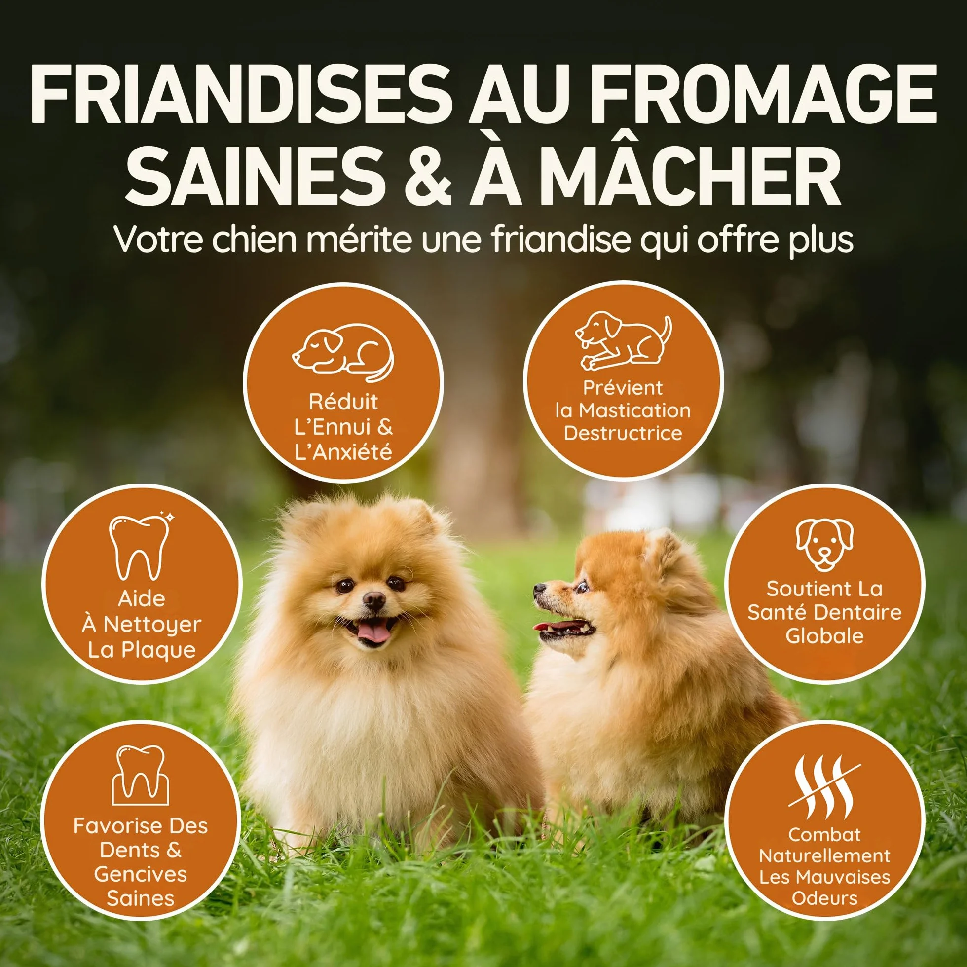 Fromage de Yak Jouet pour Chien à Mâcher M 72g – Bâtonnet Dentaire Dureté Fromage de l'Himalaya Churpi Friandise d'Éducation
