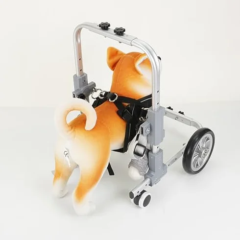 Fauteuil roulant réglable pour chien handicapé – Chariot de mobilité léger