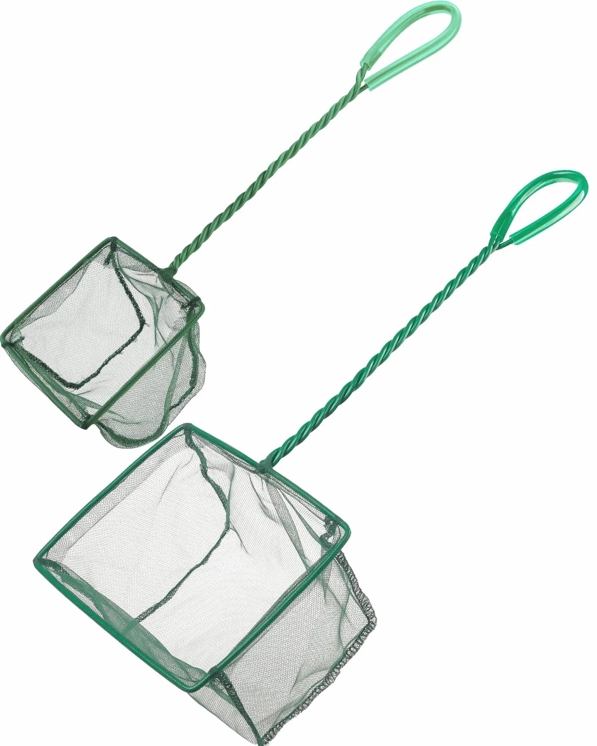 Pawfly Épuisettes pour Aquarium 10 & 15 cm Mailles Fines Souples