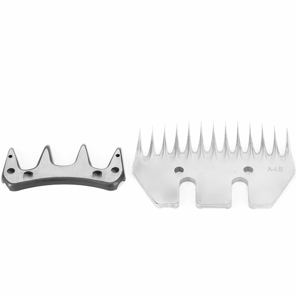 Lame de Tondeuse à Mouton en Acier Inoxydable, Cisaillement pour Chèvre 13 Dents