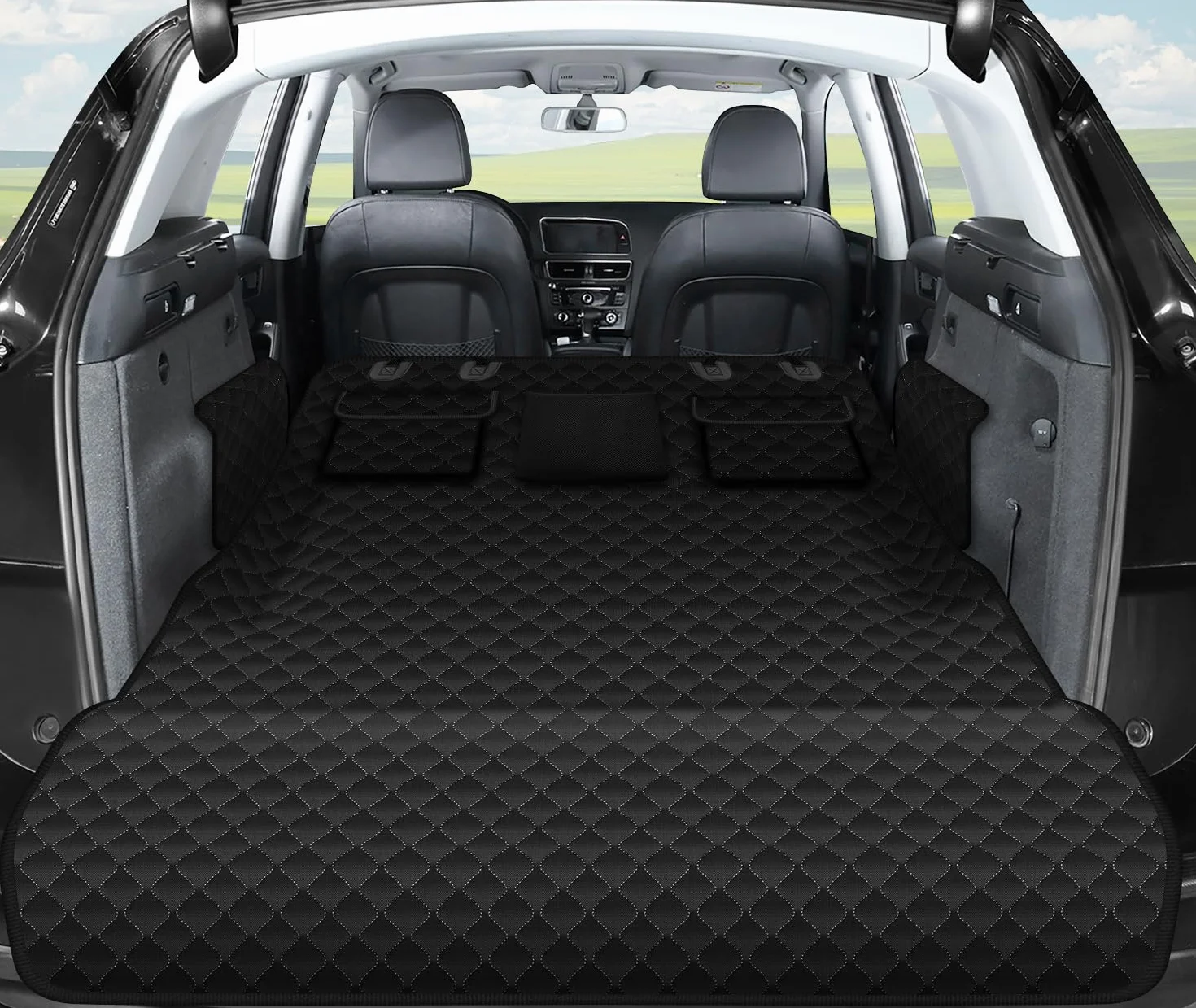 Alfheim Housse de Protection de Coffre de Voiture Imperméable Antidérapante Lavable pour Break SUV