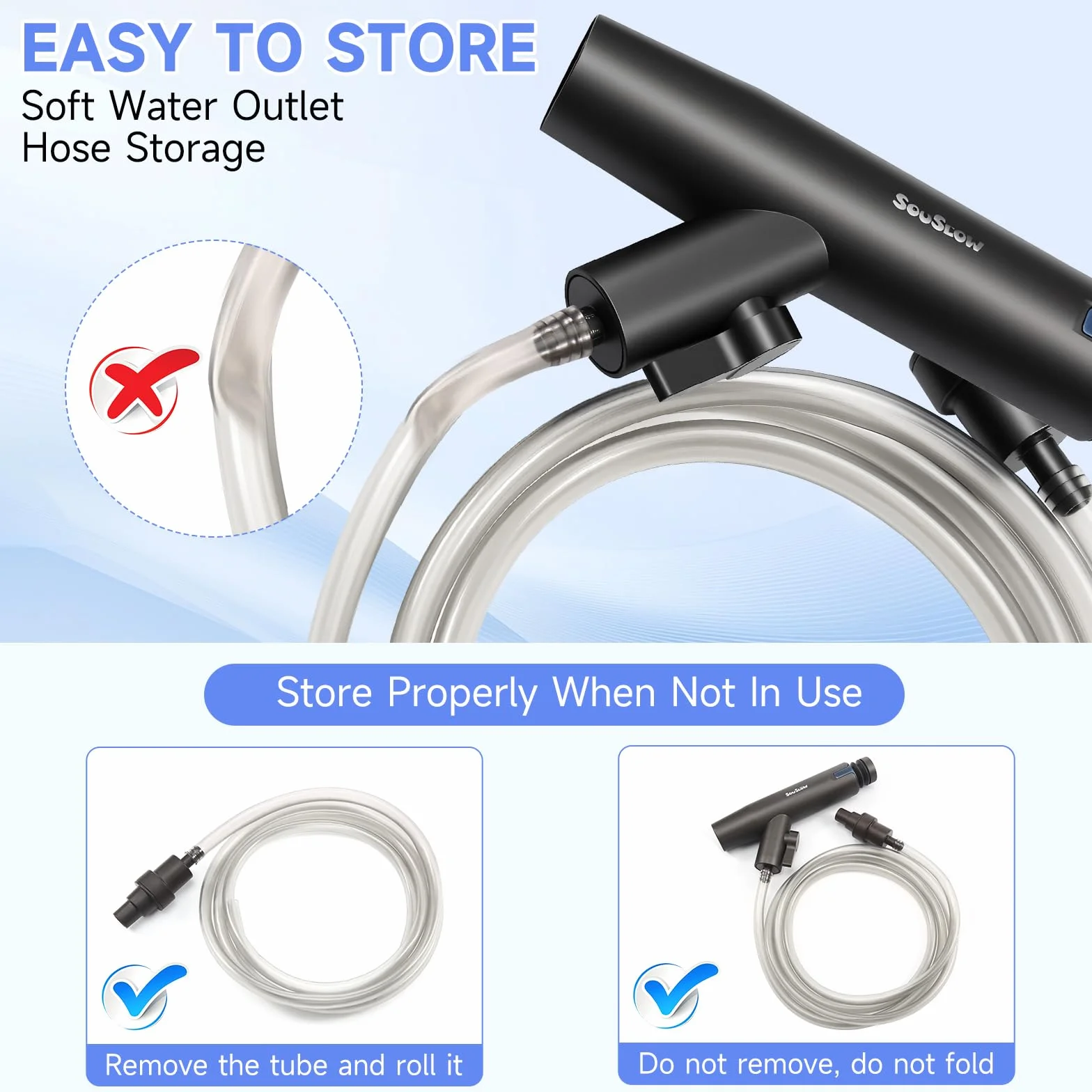 Aspirateur de Gravier réglable pour Aquarium, Siphon, Changeur d'Eau Manuel, Kit de Nettoyage