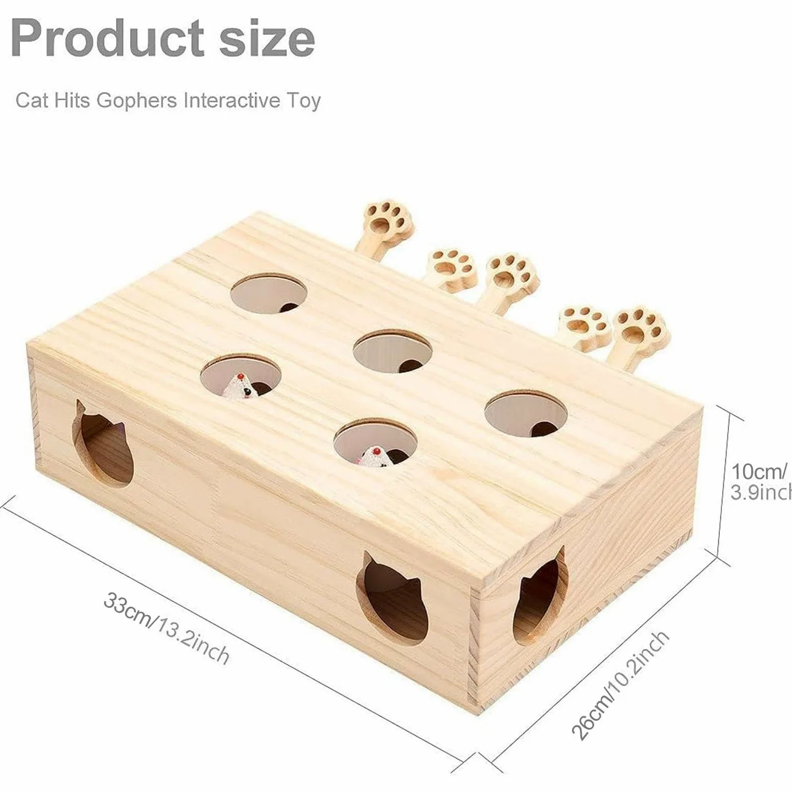 Jouet Pour Chat Chasse Souris Jouet interactif Pop Play avec la simulation | chat pour l'exercice et le actif des chats et des chatons d'intérieur