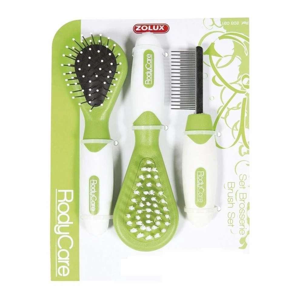 Zolux Rodycare Set de Brosses pour Rongeur