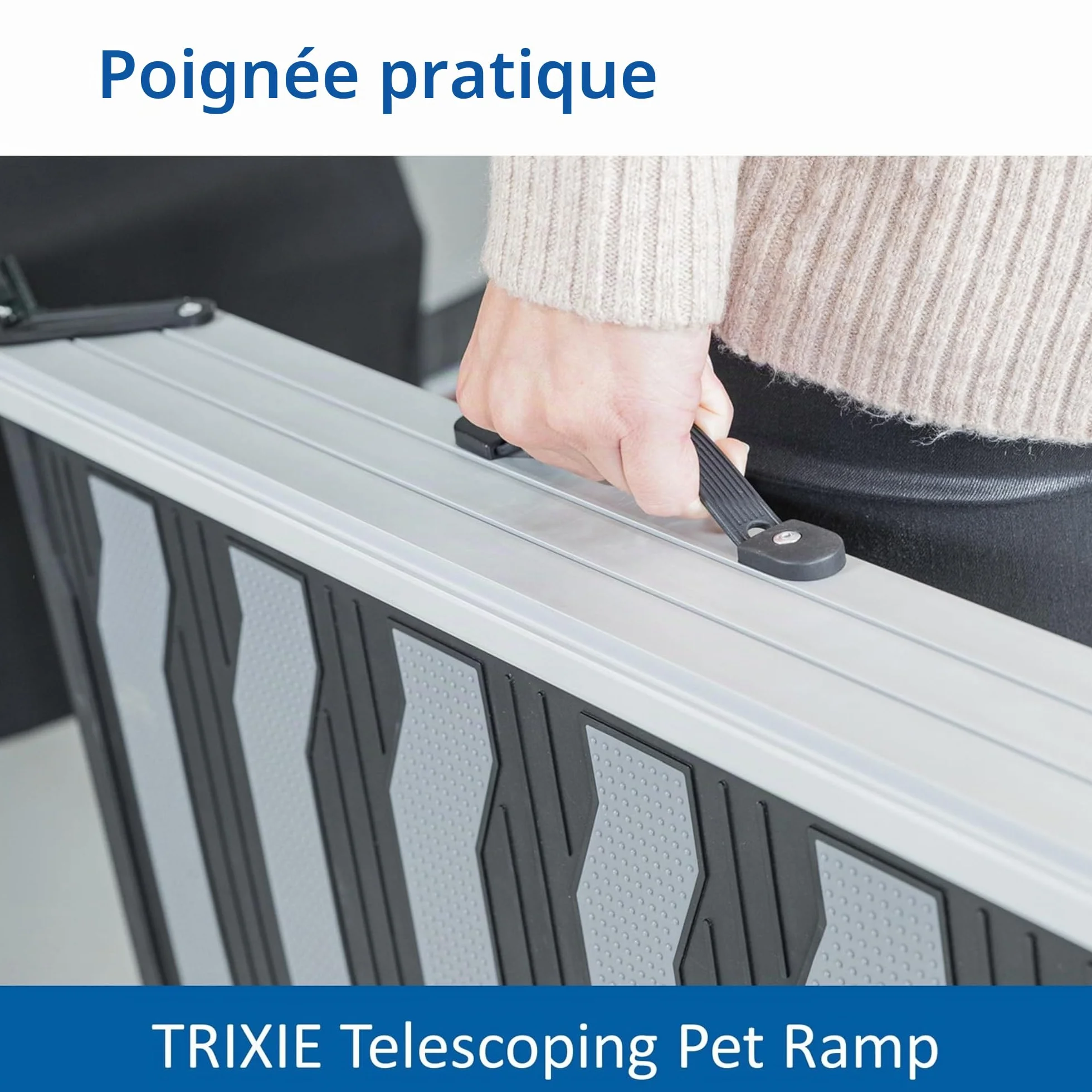 Rampe télescopique pour chien en Aluminium 175,3 cm Trixie