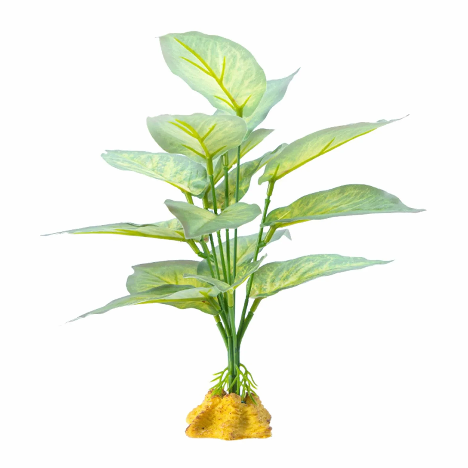 Plante pour reptiles - Plante flexible - Terrarium - Jungle Habita - Pour lézards et serpents - Décoration fausse plante