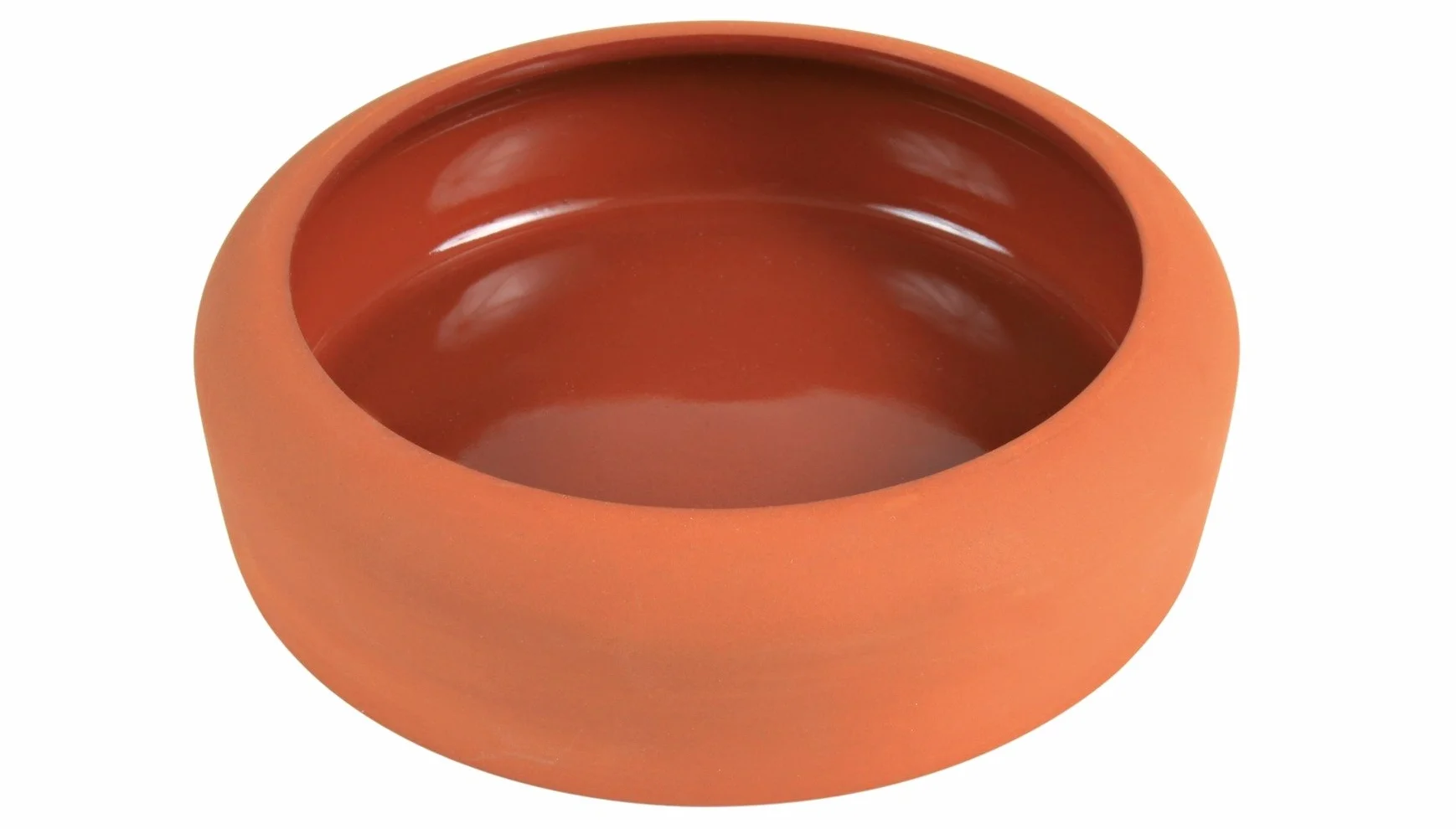 Trixie Bol céramique à Bord Arrondi 500 ML Terre Cuite