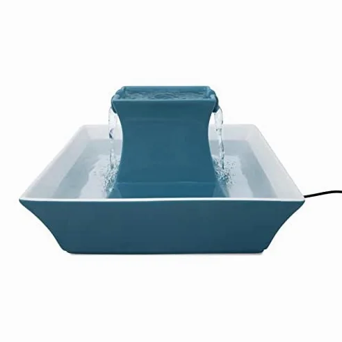 PetSafe Drinkwell Pagoda Fontaine, 2L, Bleu