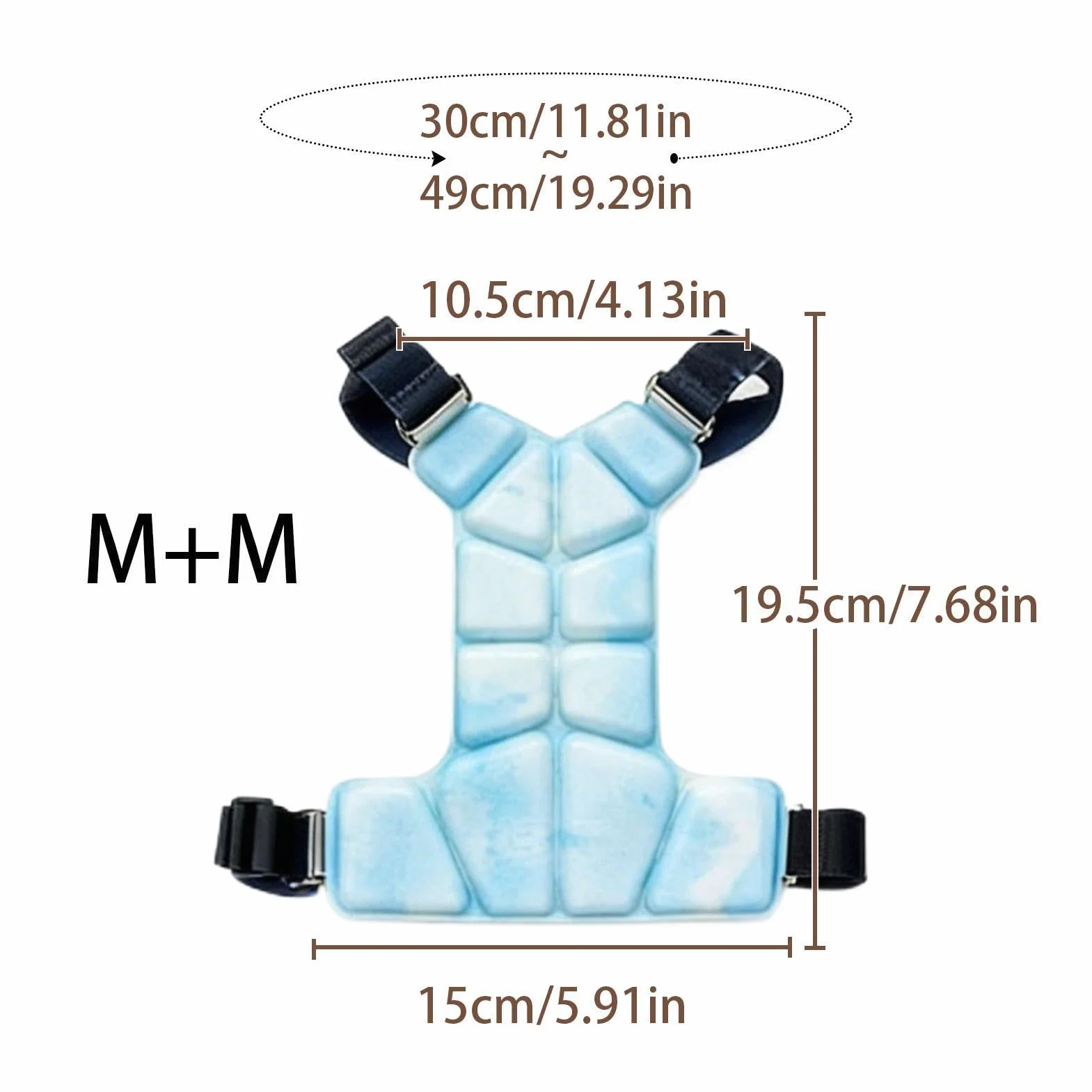 Gilet Rafraîchissant Pour Chien Veste Légère Anti-chaleur Canine Anti-surchauffe Été